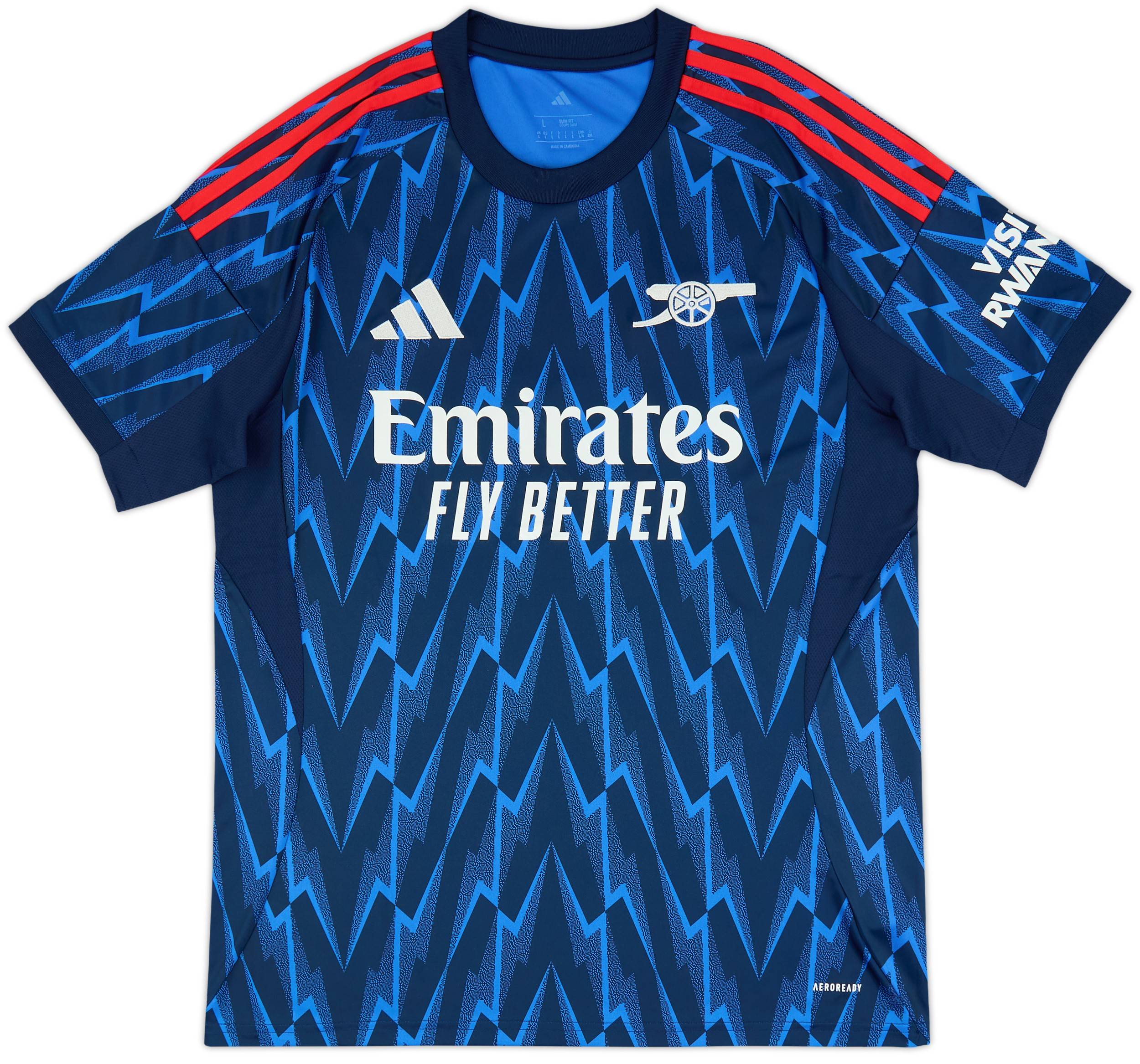 2025-26 Arsenal Away Shirt Eze #10