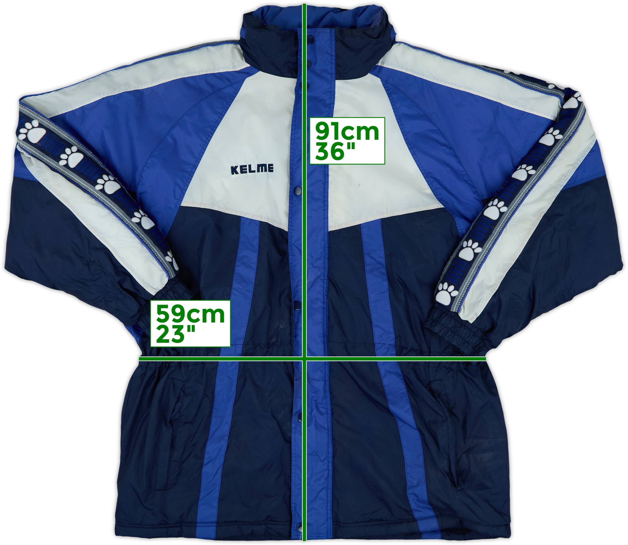 1997-98 Real Madrid Kelme Track Jacket - 8/10 - (L)
