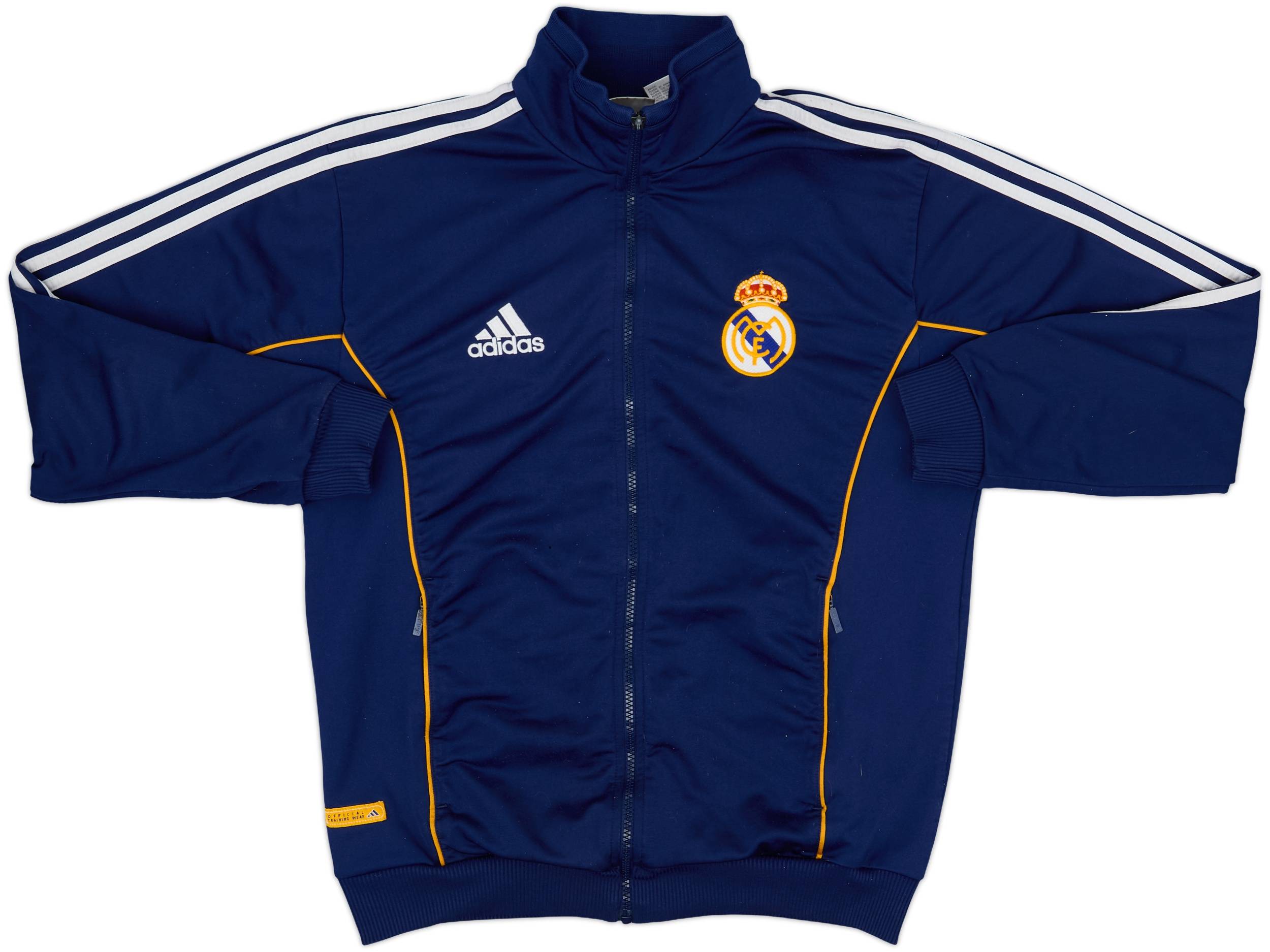 1999-00 Real Madrid adidas Track Jacket - 5/10 - (XL.Boys)