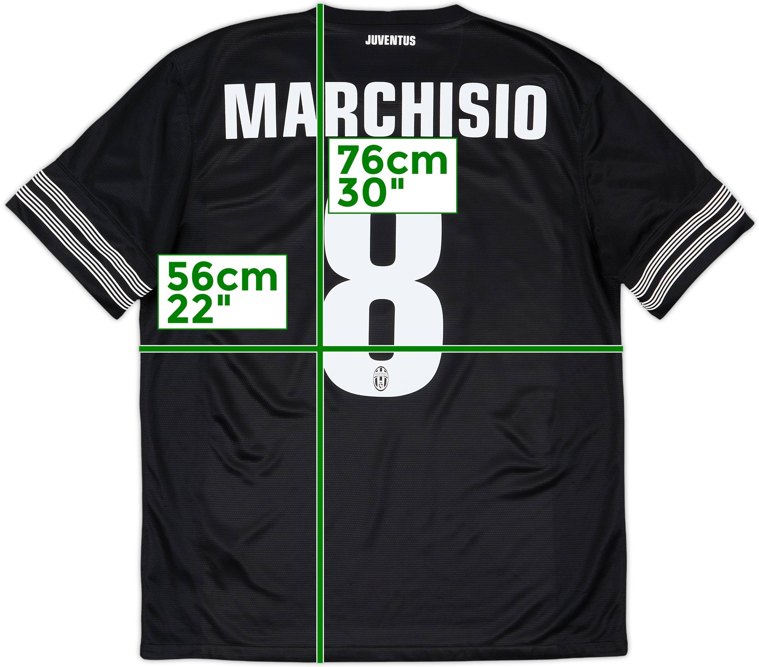 2012-13 Juventus Away Shirt Marchisio #8 - 8/10 - (L)