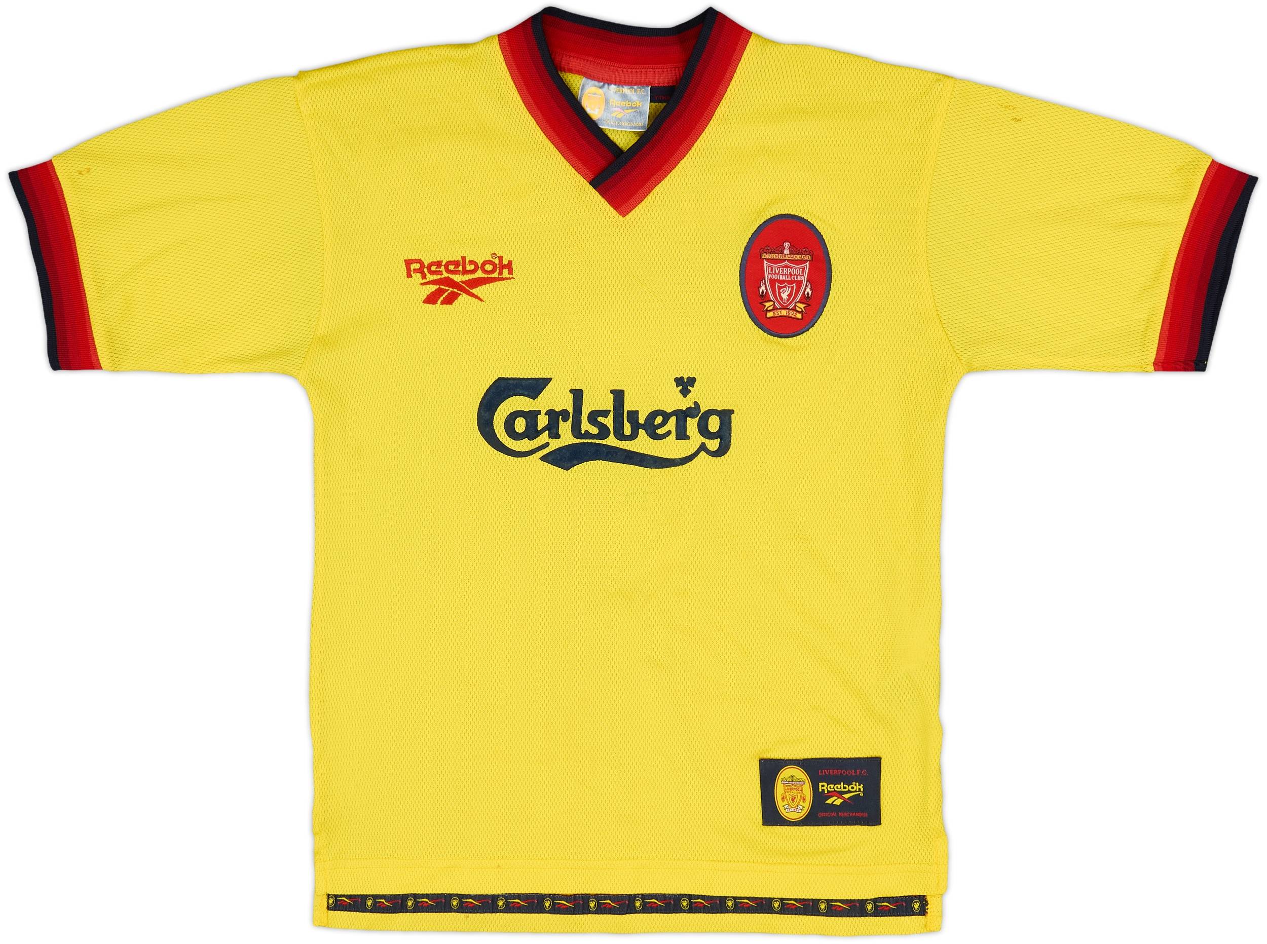 1996/97 リバプール Liverpool FC #7 マクマナマン 96-97 リバプール No.7 マクマナマン Liverpool Shirts Museum
