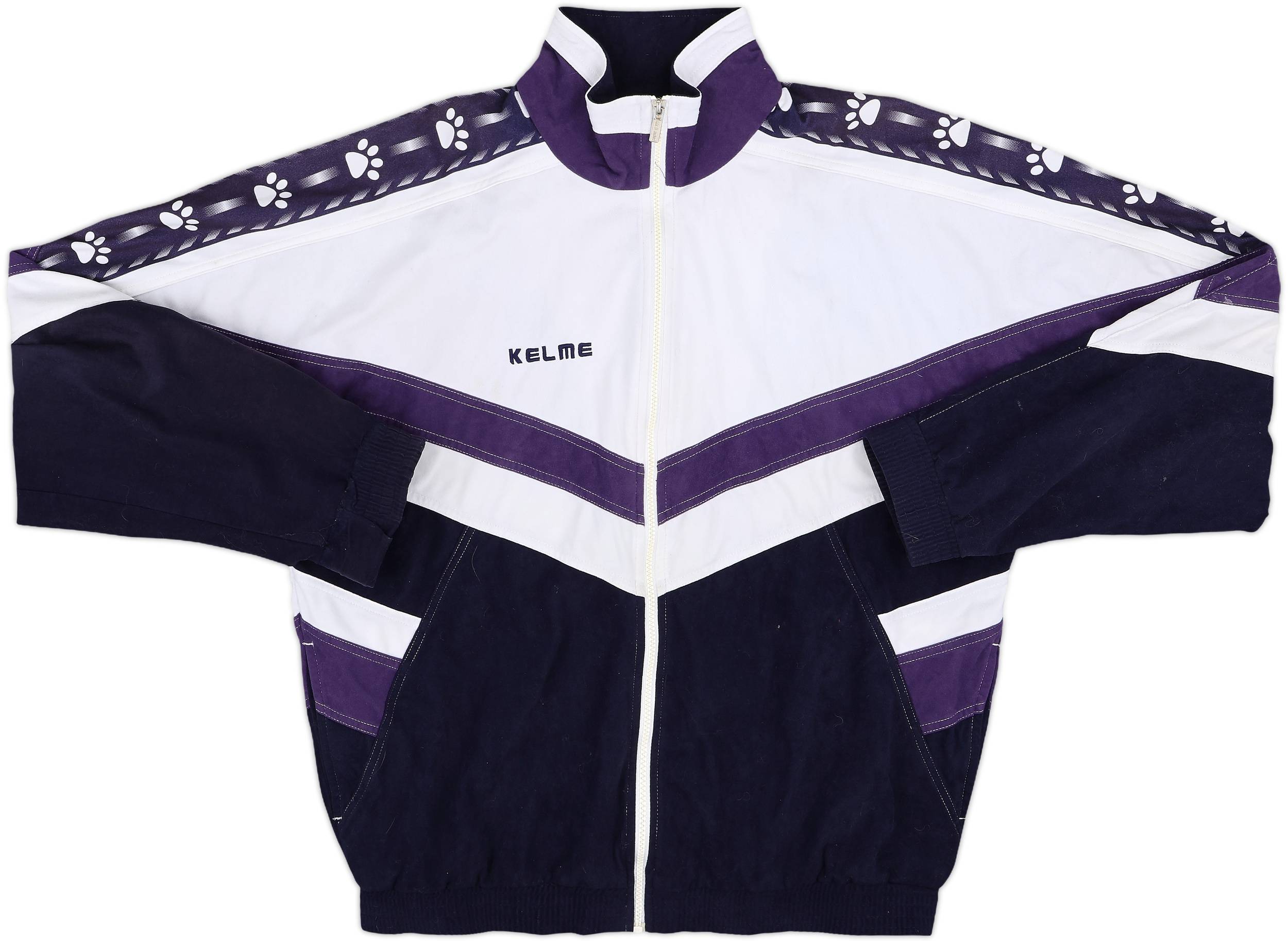 玄関先迄納品 Madrid Real 1997-98 Kelme (XL) - 7/10 - Jacket Track ウェア