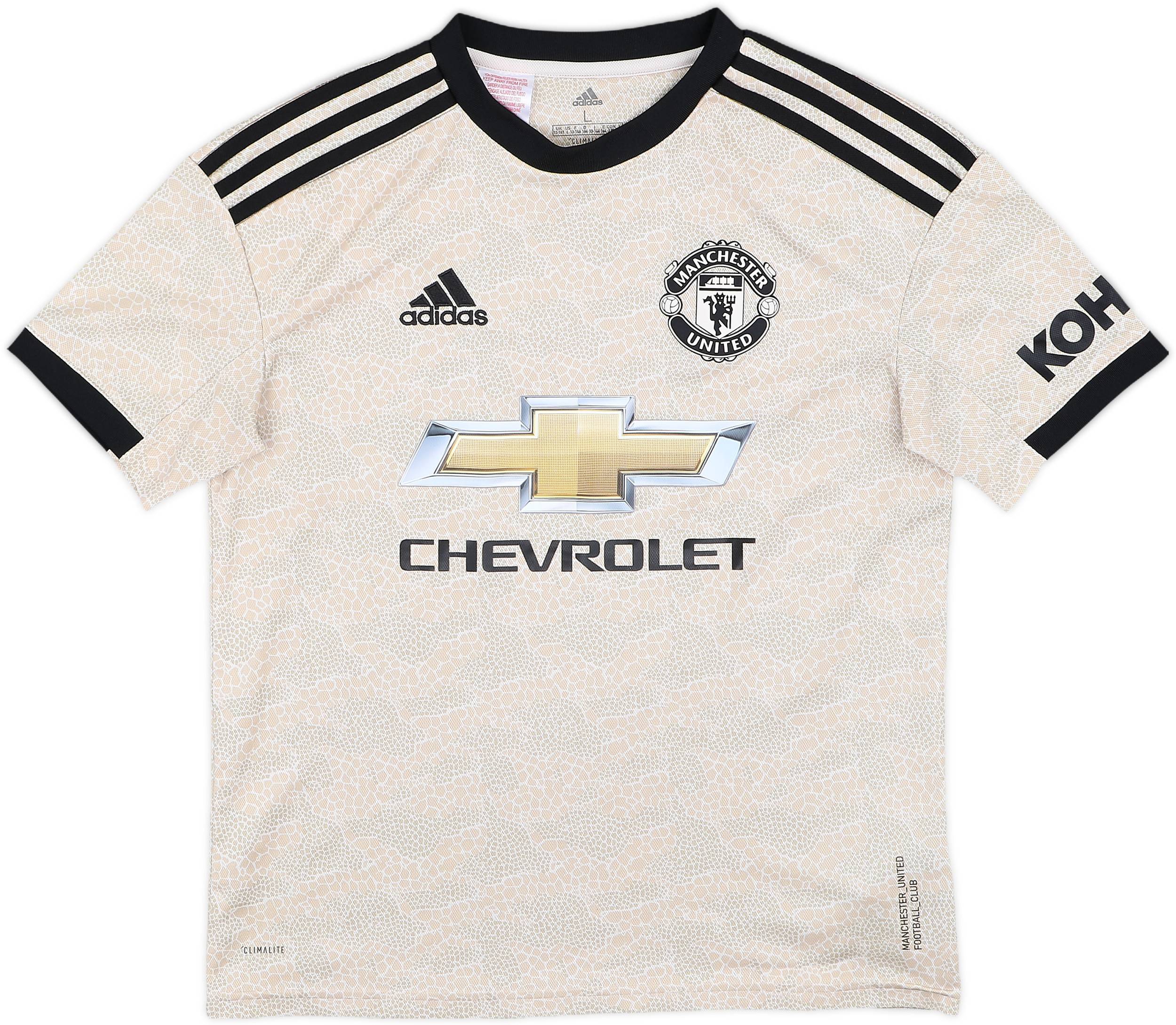 Alex Ferguson Man United Grey Kit 2019-20 Manchester United Away