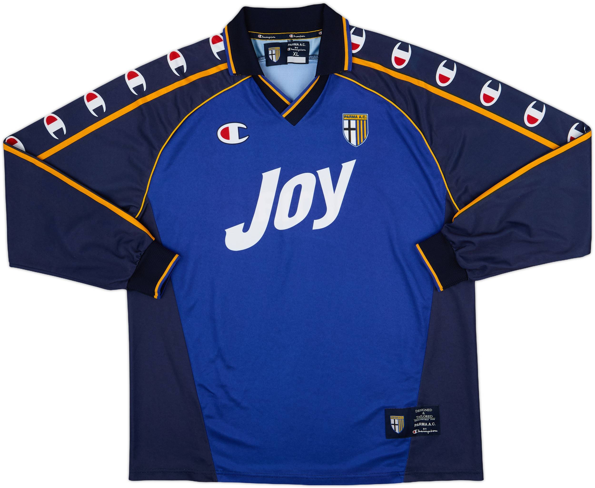 今季ブランド Training Champion Parma 2001-02 L/S (XL) - 8/10 - Shirt ウェア
