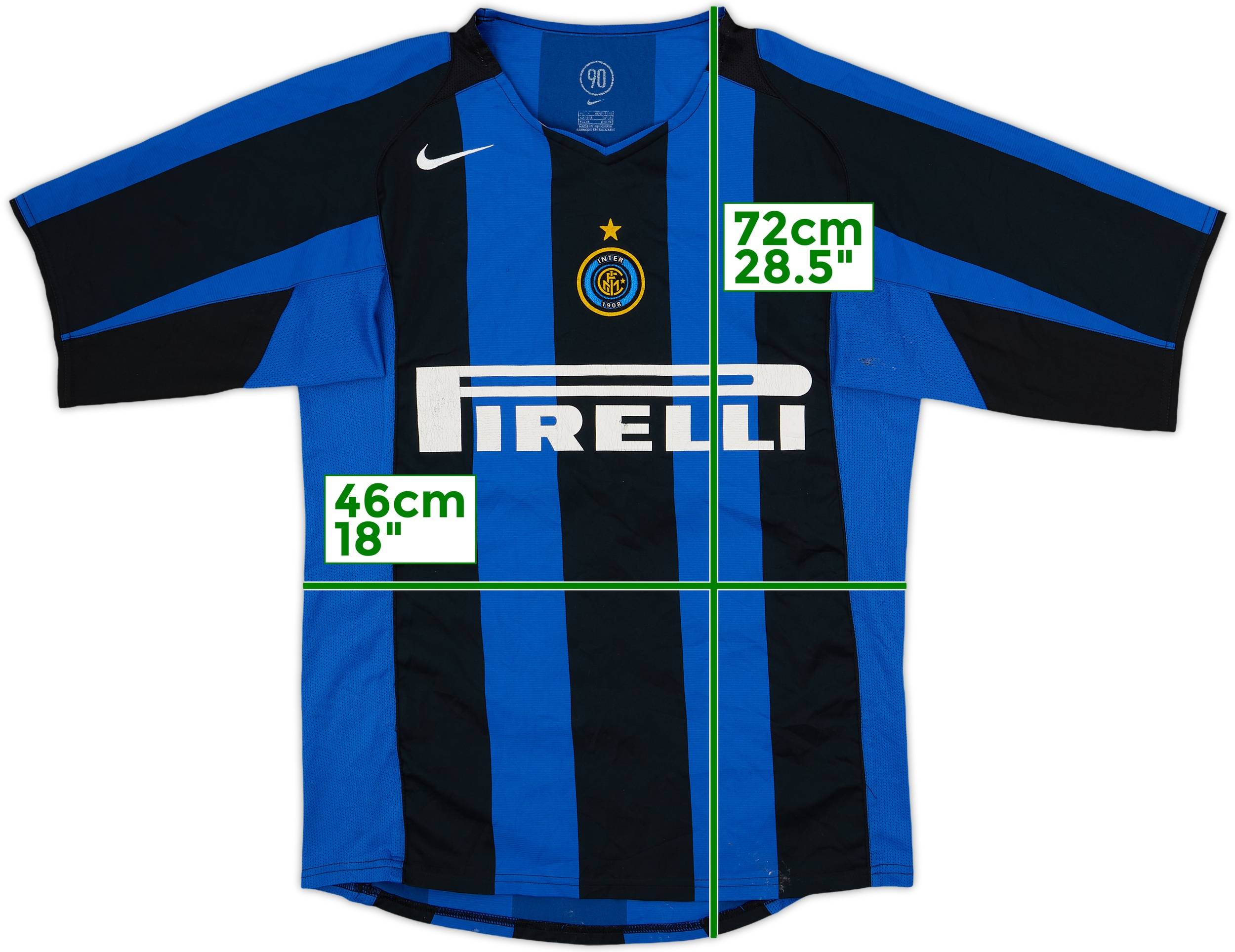 2004-05 Inter Milan Player Issue Nike Track Jacket #56 - 6