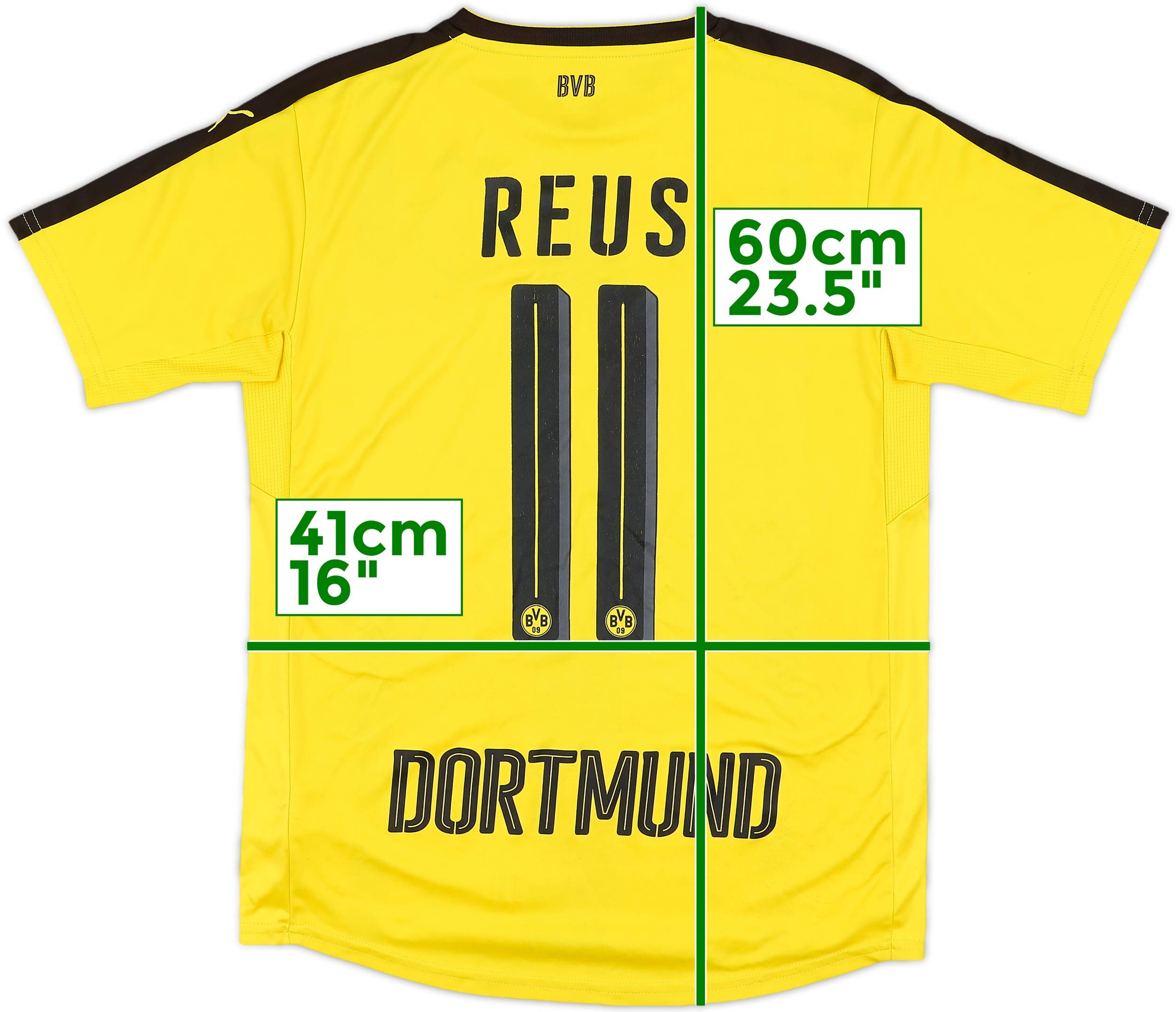 2016-17 Borussia Dortmund Home European L/S Shirt Reus #11