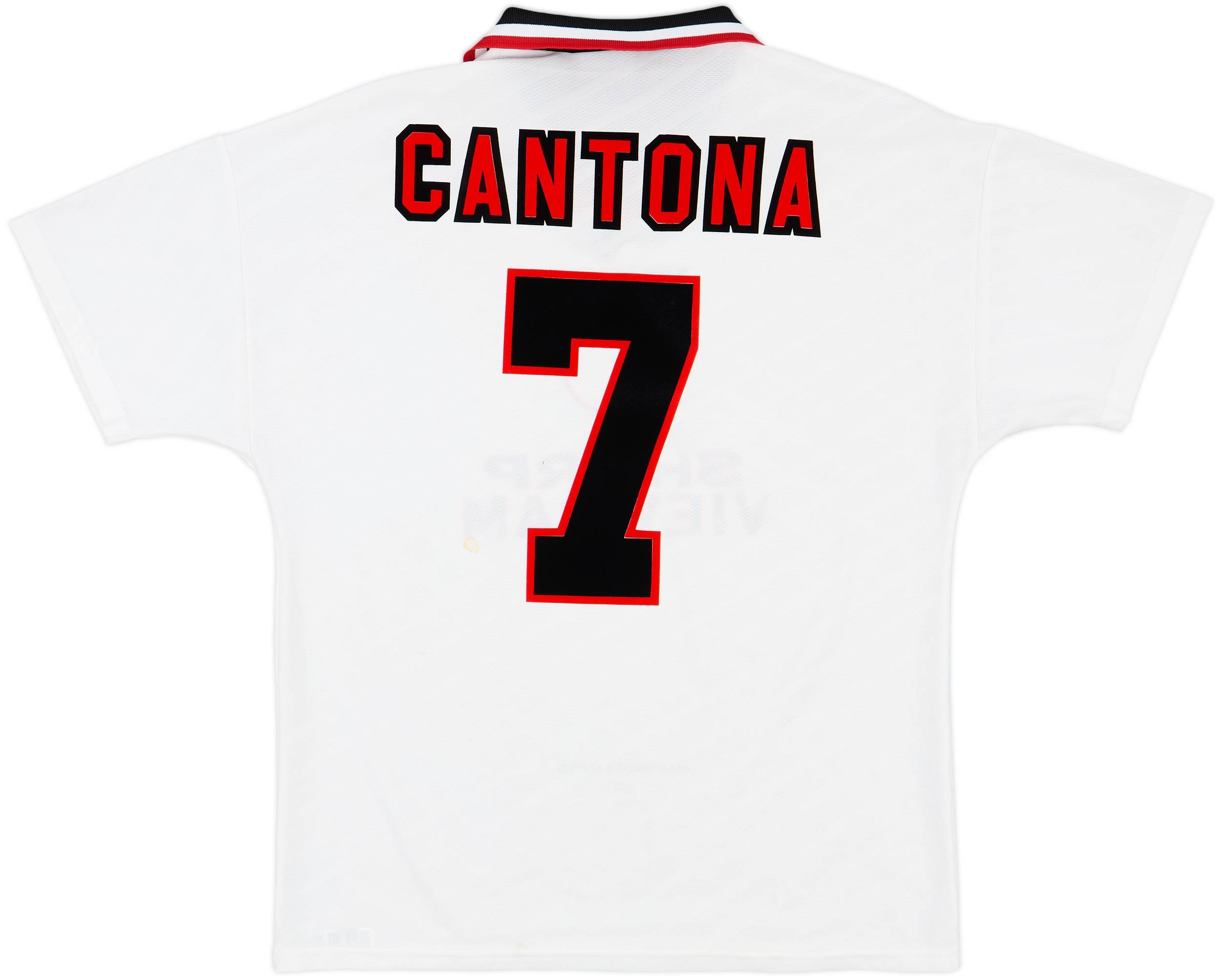【2025秋冬新作】 1996-97 (L) - 6/10 - #7 Cantona Shirt Away United Manchester ウェア