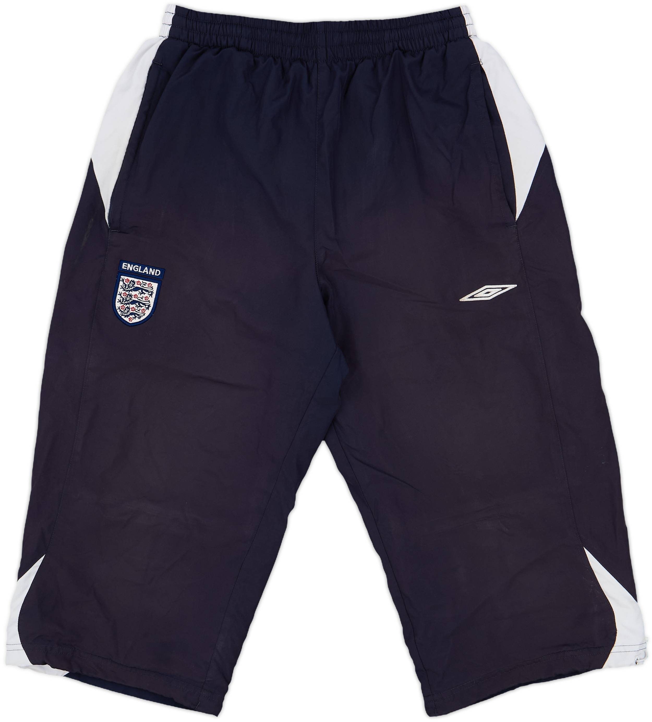 2007-09 England Umbro 3/4 Training Pants - 9/10 - (L)