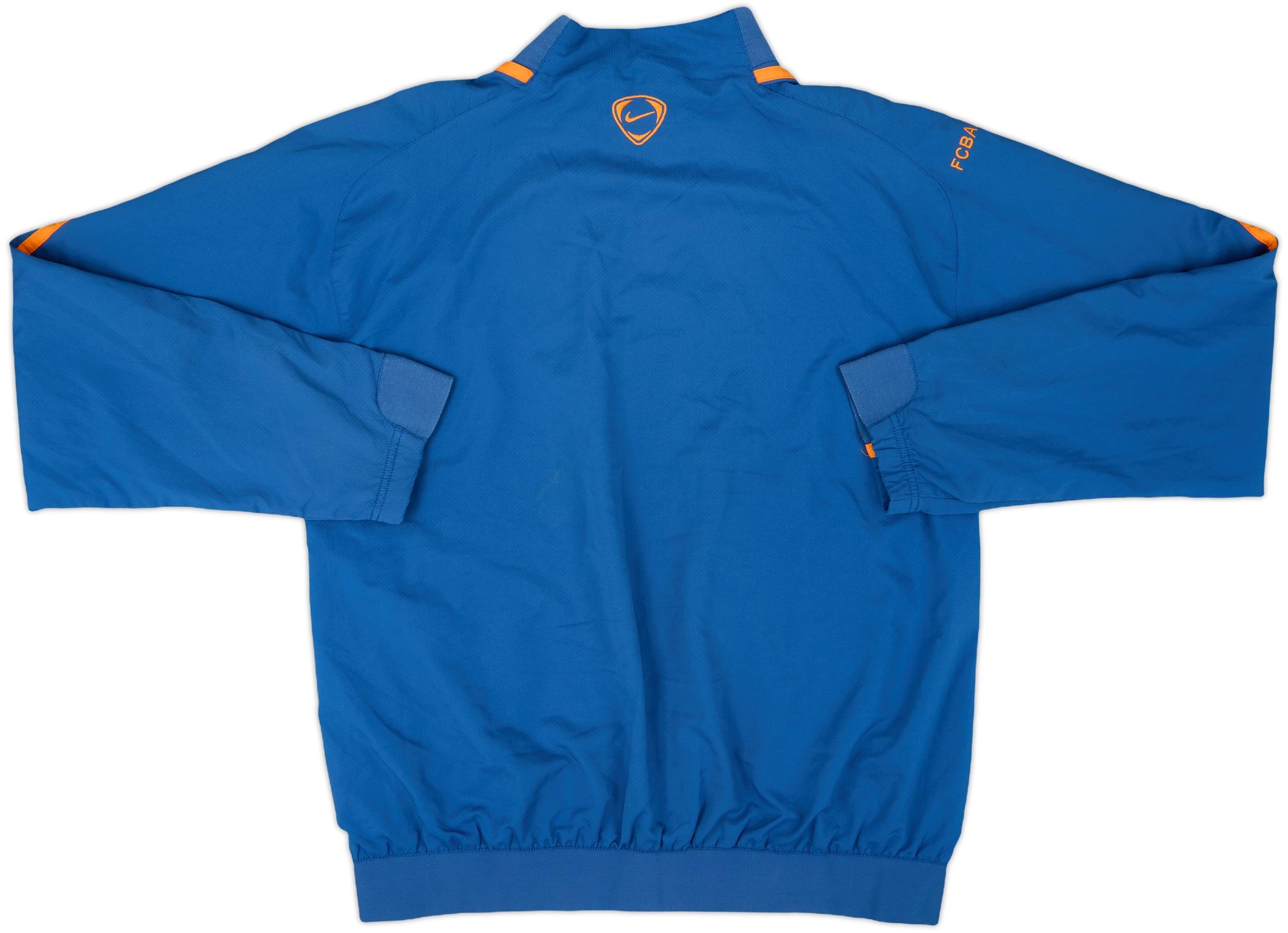 2007-08 Barcelona Nike Tracksuit - 9/10 - (L)