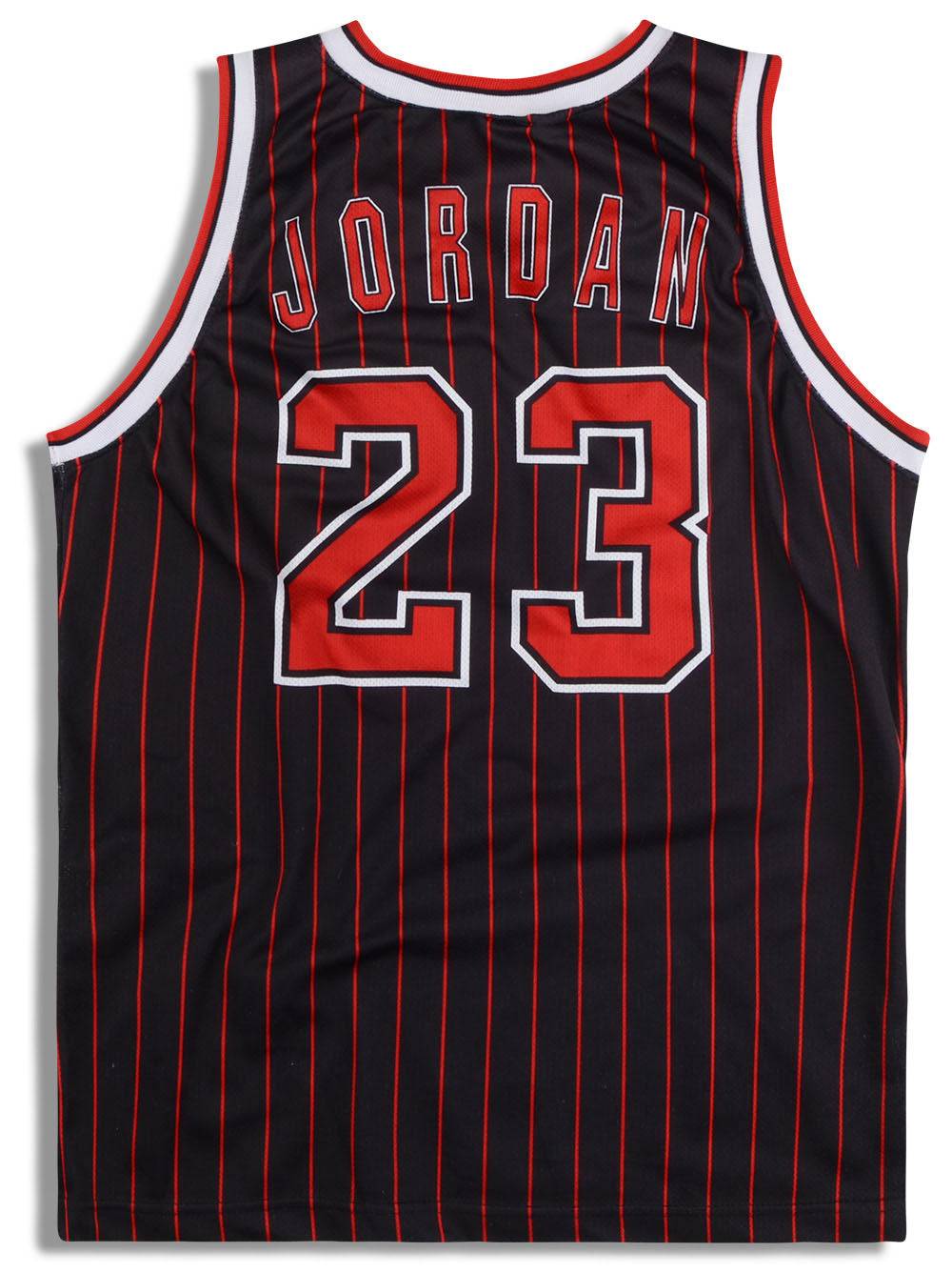 1997-98 Chicago Bulls Jordan #23 Champion Jersey (Alternate) Y