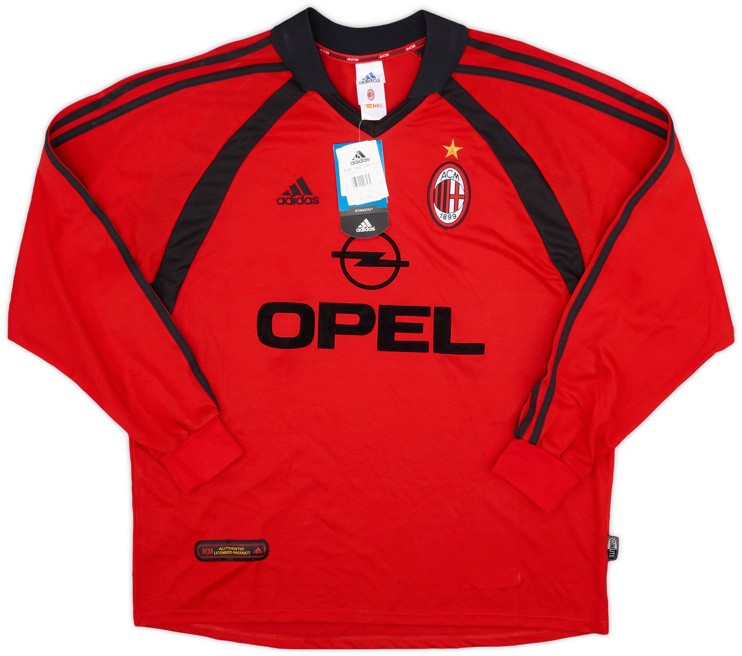 2001-02 AC Milan Third L/S Shirt Shevchenko #7 (XL)
