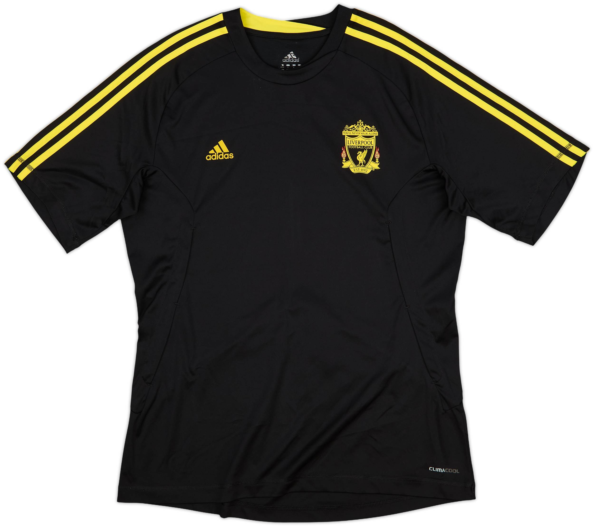 2010-11 Liverpool adidas Training Shirt - 8/10 - (L)