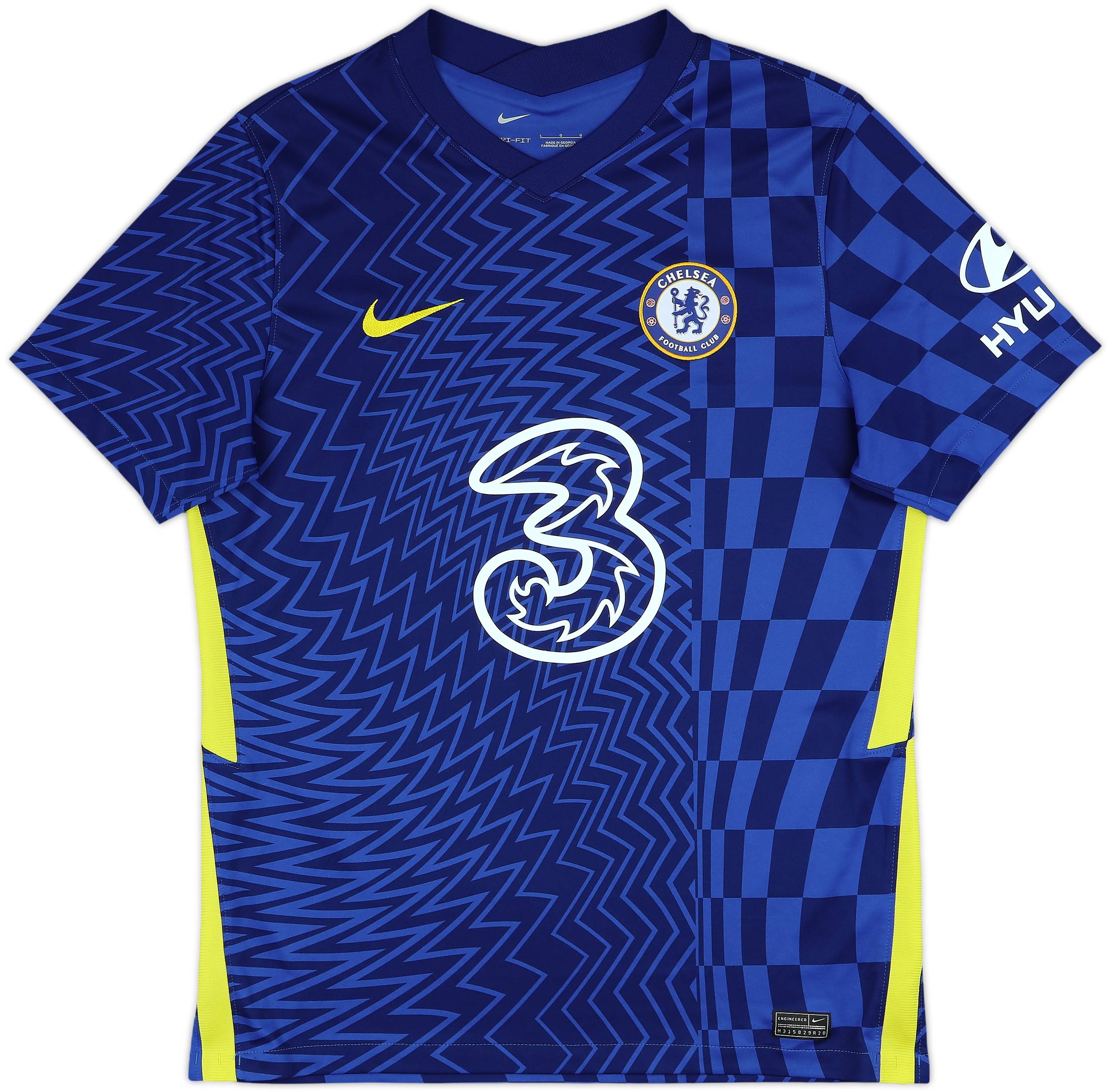 2021-22 Chelsea Home Shirt Mount #19 - 8/10 - (L)