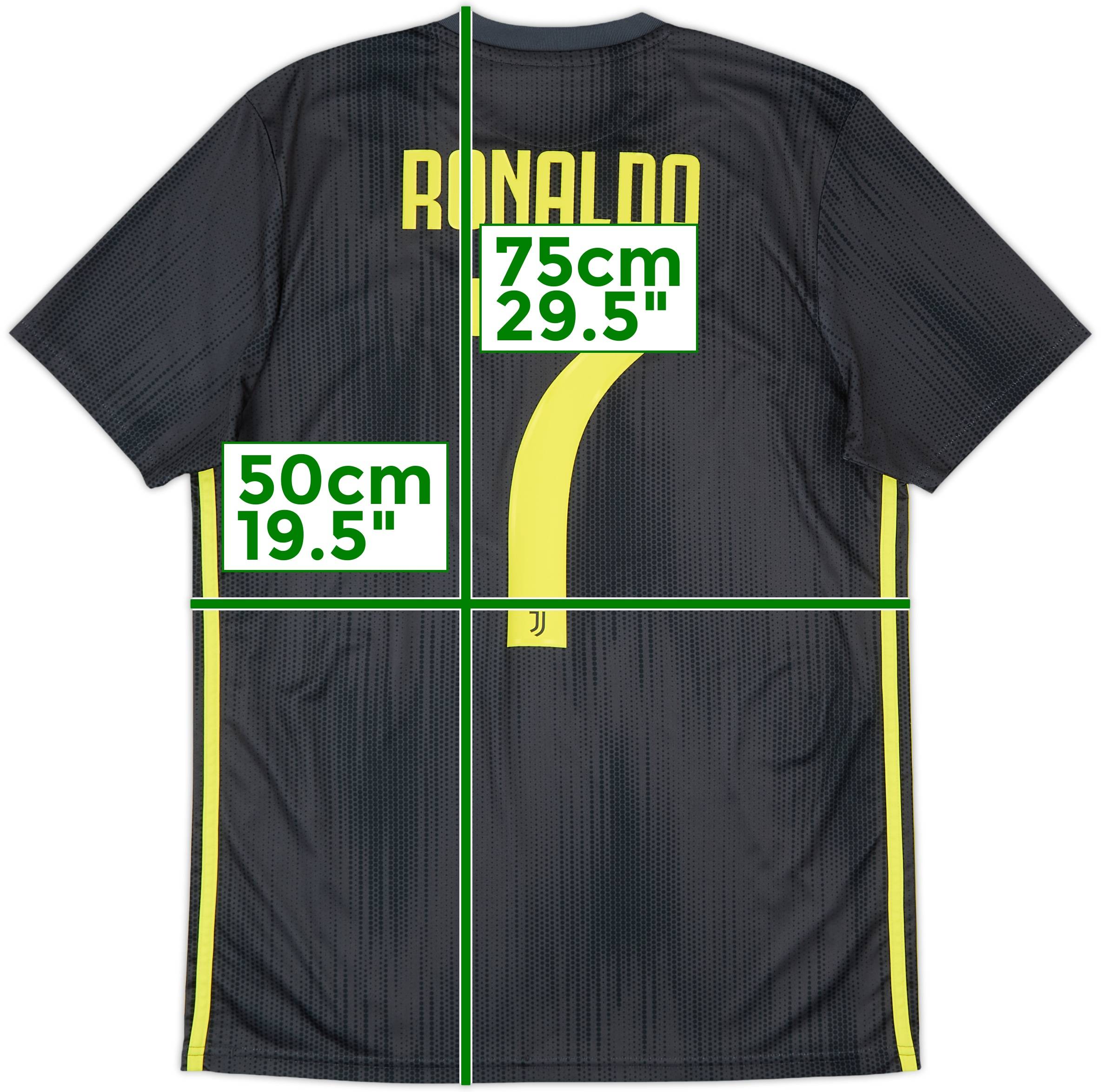 2018-19 Juventus Third Shirt Ronaldo #7 - 8/10 - (M)