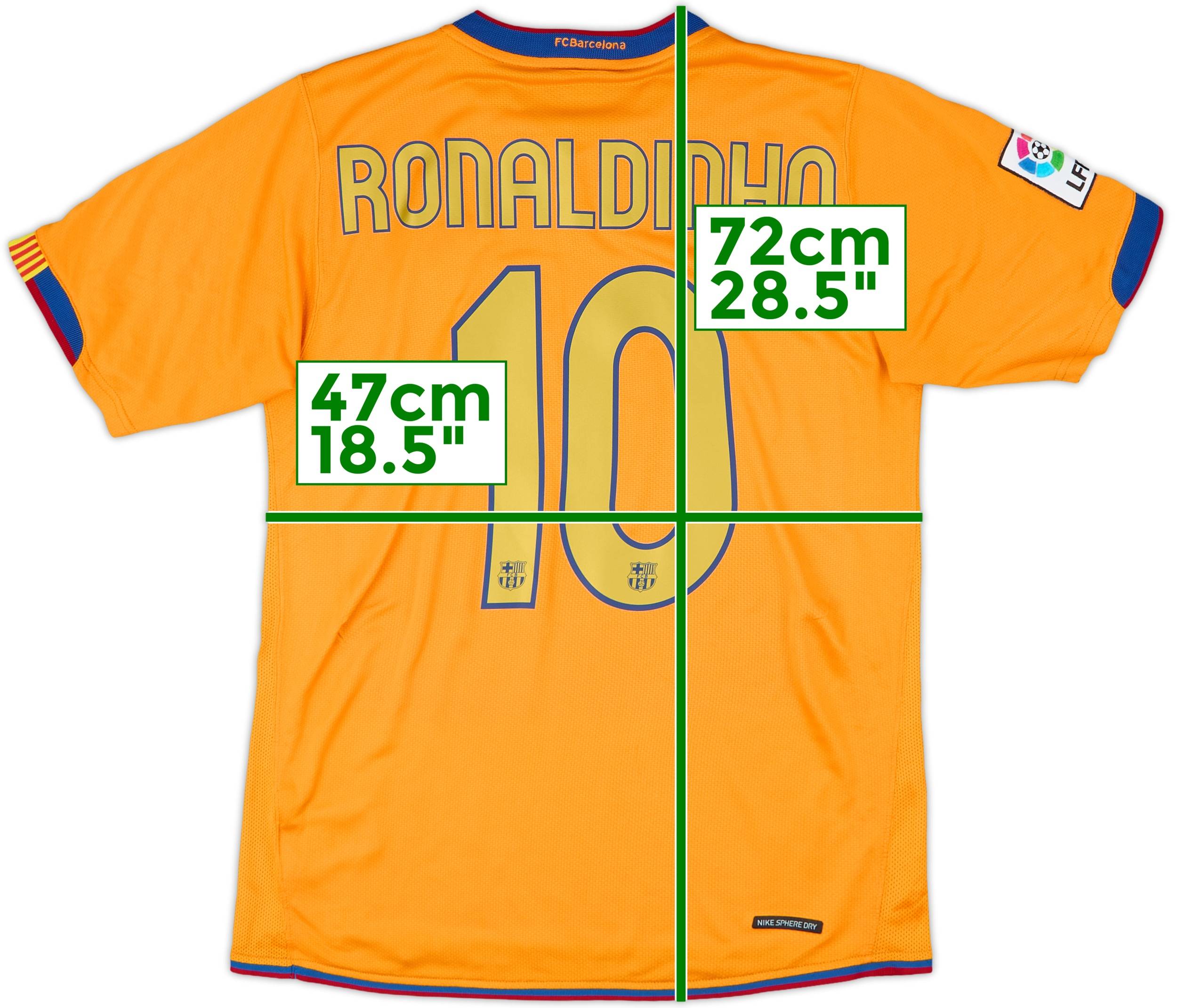 FC Barcelona Ronaldinho 10 シャツ