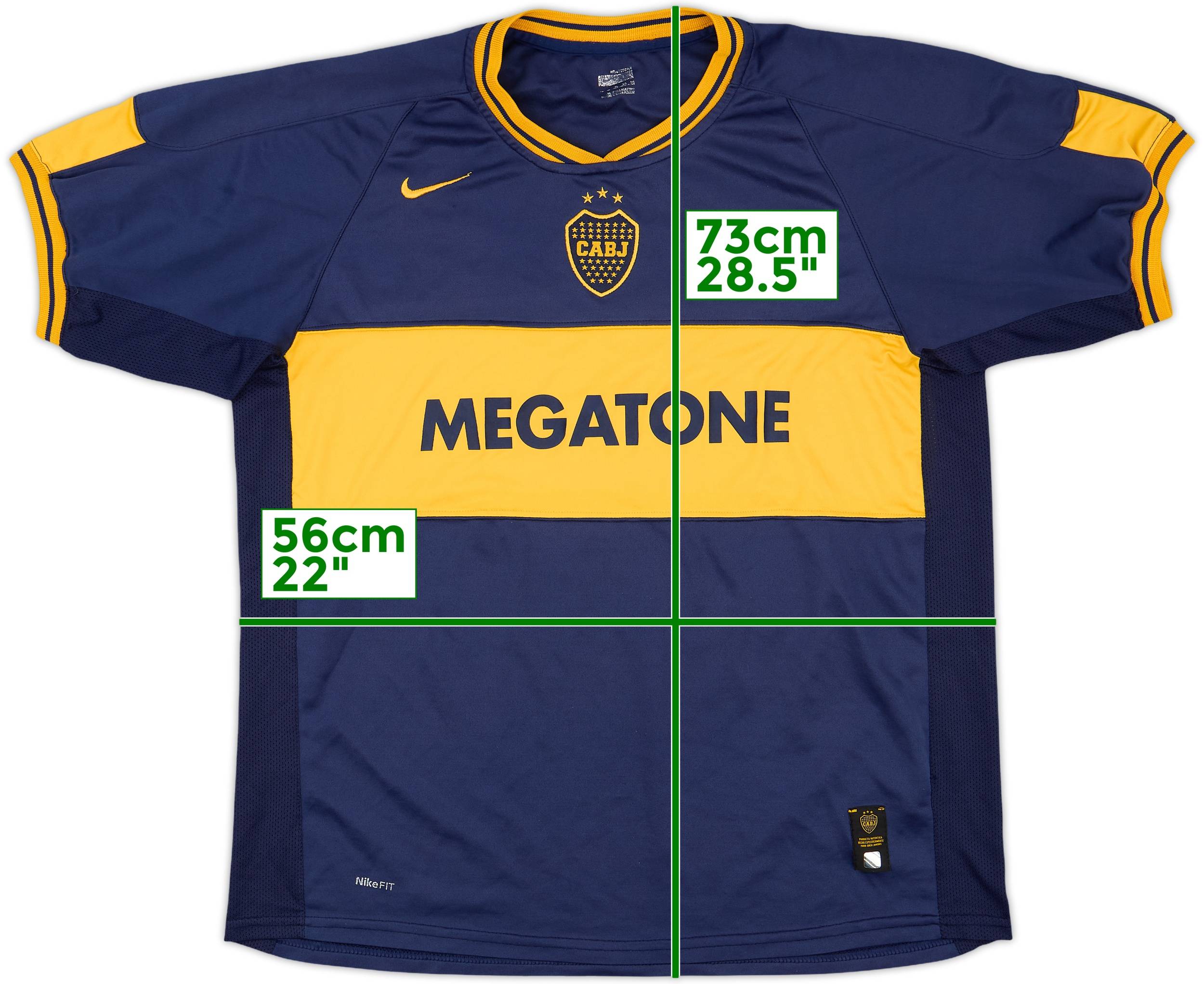 NIKE Boca Juniors authentic 2006-2007未開封 NIKE Boca Juniors authentic 2006-2007未開封 - メルカリ