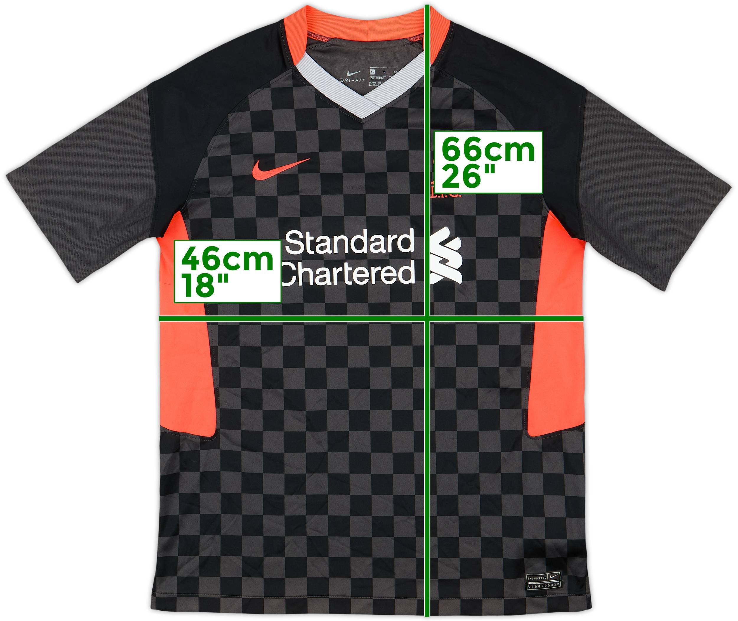 2020-21 Liverpool Third Shirt - 9/10 - (XL.Boys)