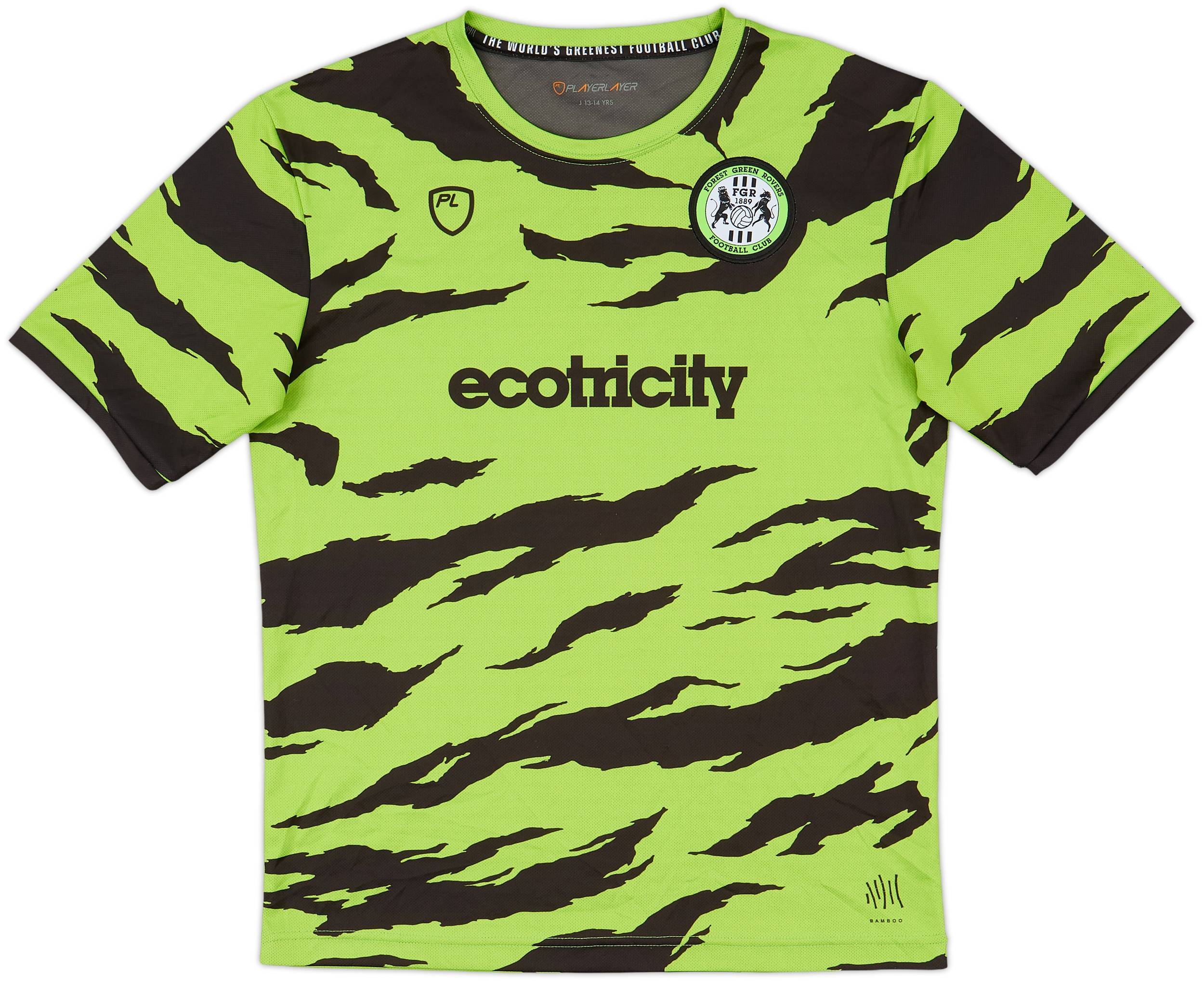 2021-22 Forest Green Rovers Home Shirt - 8/10 - (L.Boys)