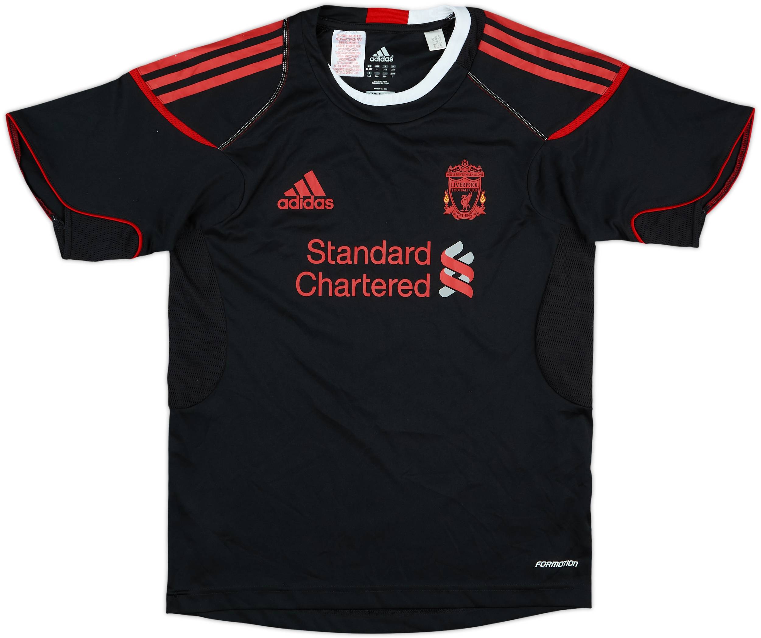 MEN'S ADIDAS FC LIVERPOOL 2010/2011 TRACK JACKET TRAINING