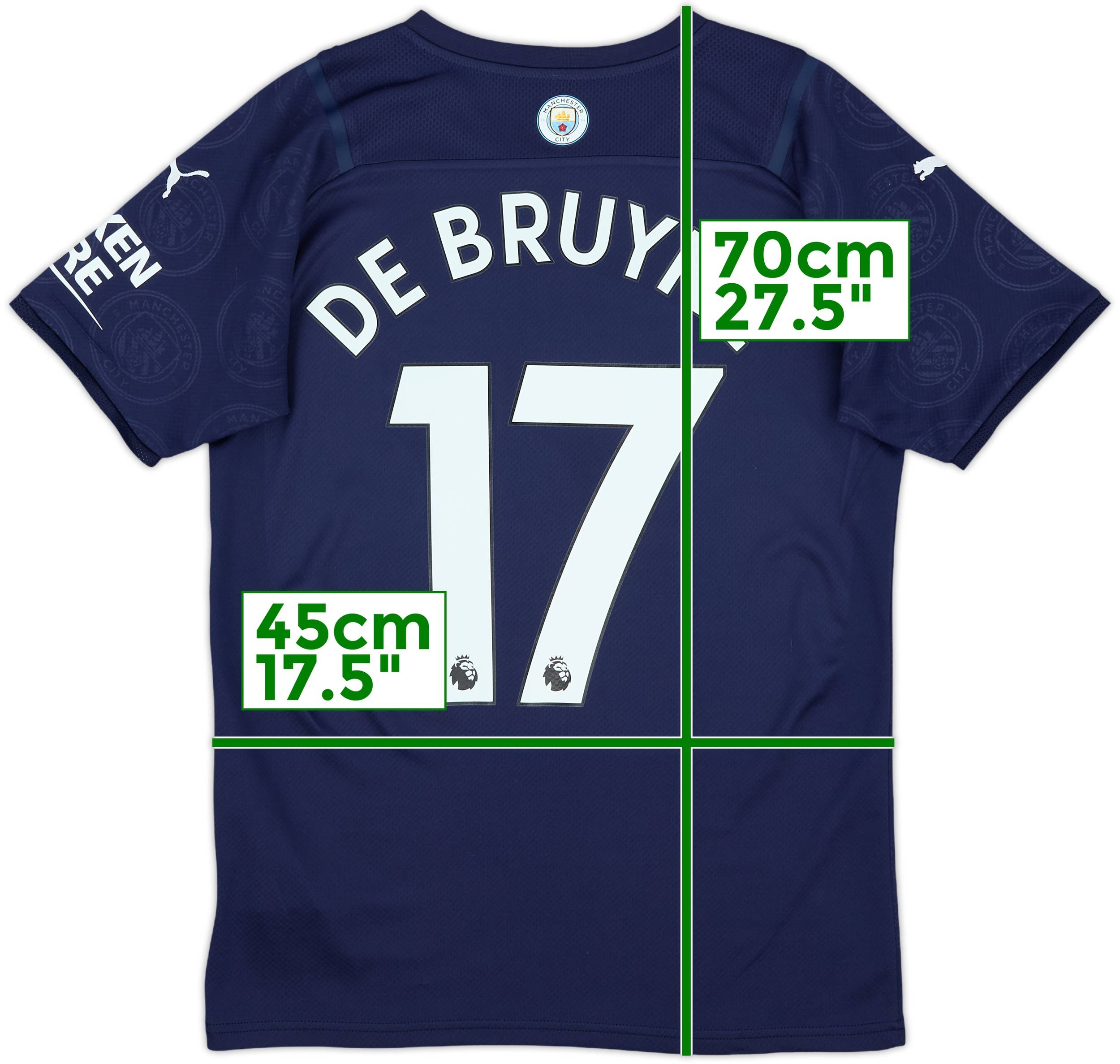 マンチェスター・シティ DE BRUYNE 17 記念モデル Blue PUMA Manchester City FC 24/25 De Bruyne #17 Home Shirt
