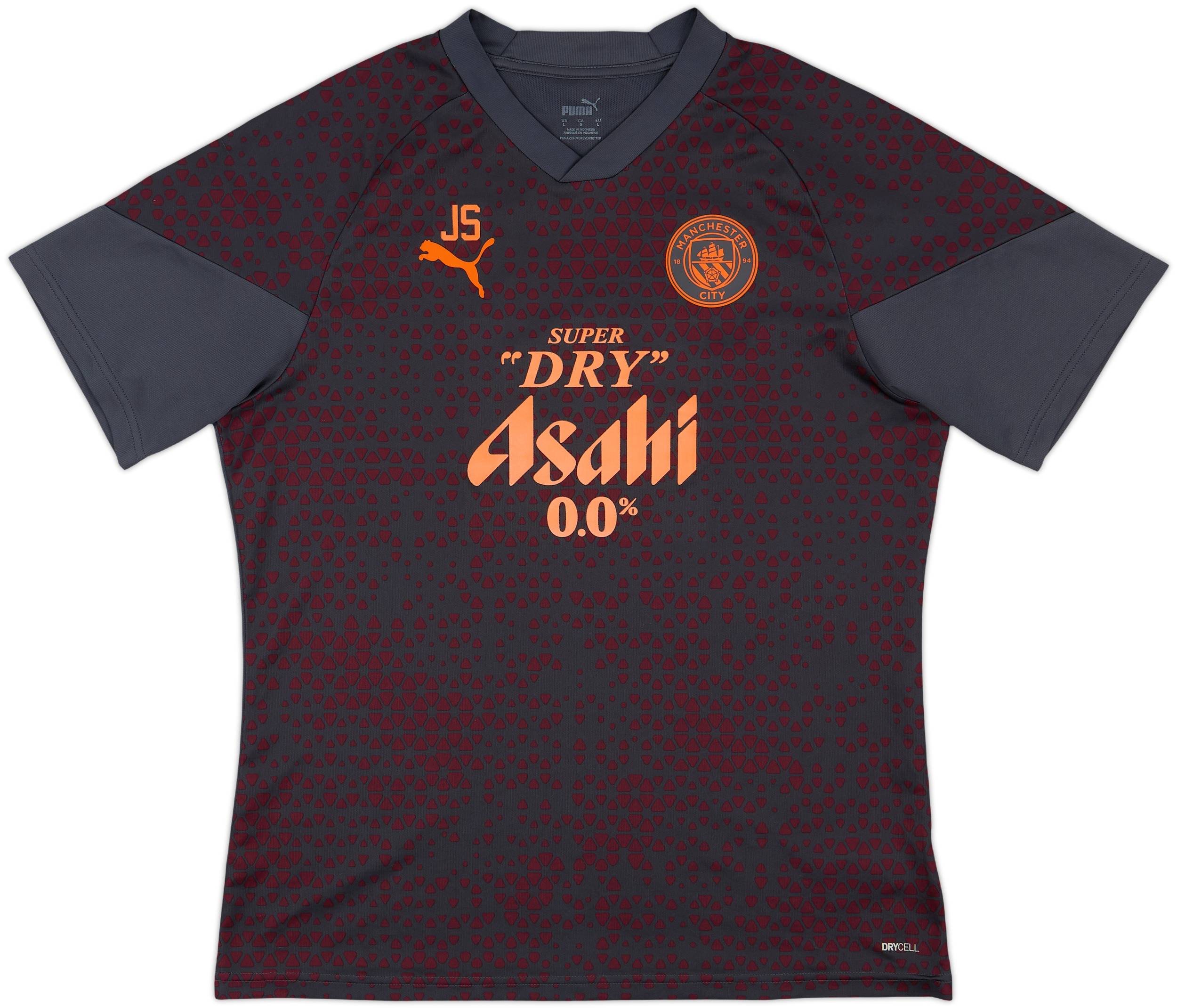 Manchester City 3選手直筆サイン入り PUMAジャージ 2023-24 Manchester City Puma Staff Issue Training Shirt JS