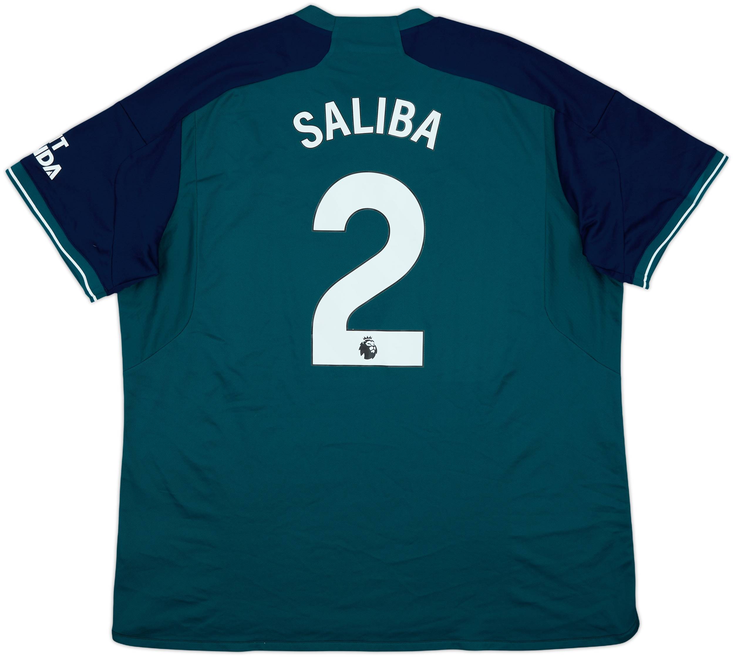 Arsenal 2023/24 - Away - Saliba #2 – golaçokits