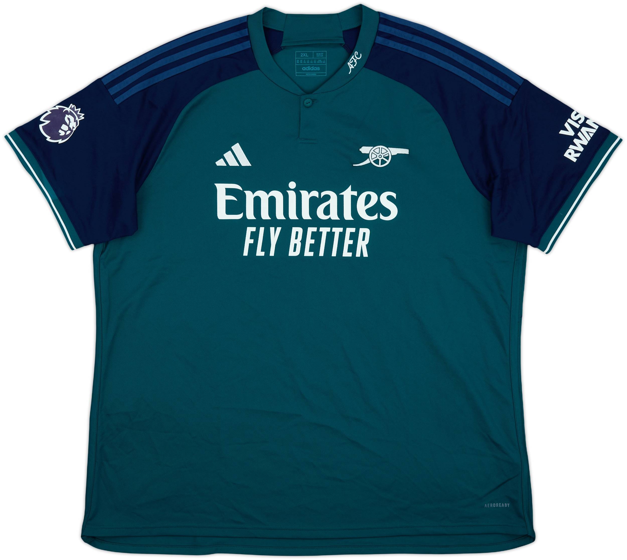 2023-24 Arsenal Away Shirt Saliba #2