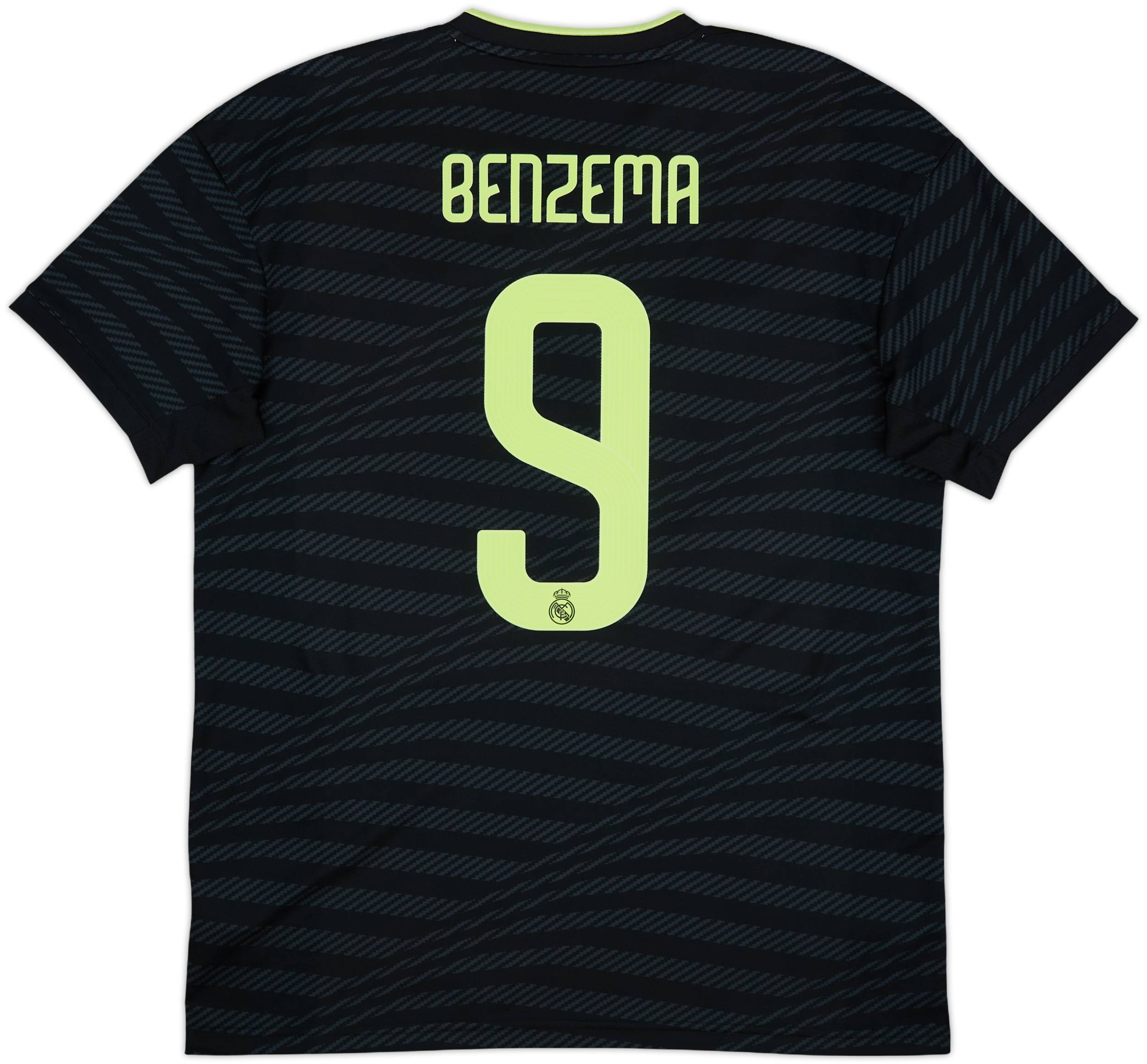 2022-23 Real Madrid Third Shirt Benzema #9 - 10/10 - (L)