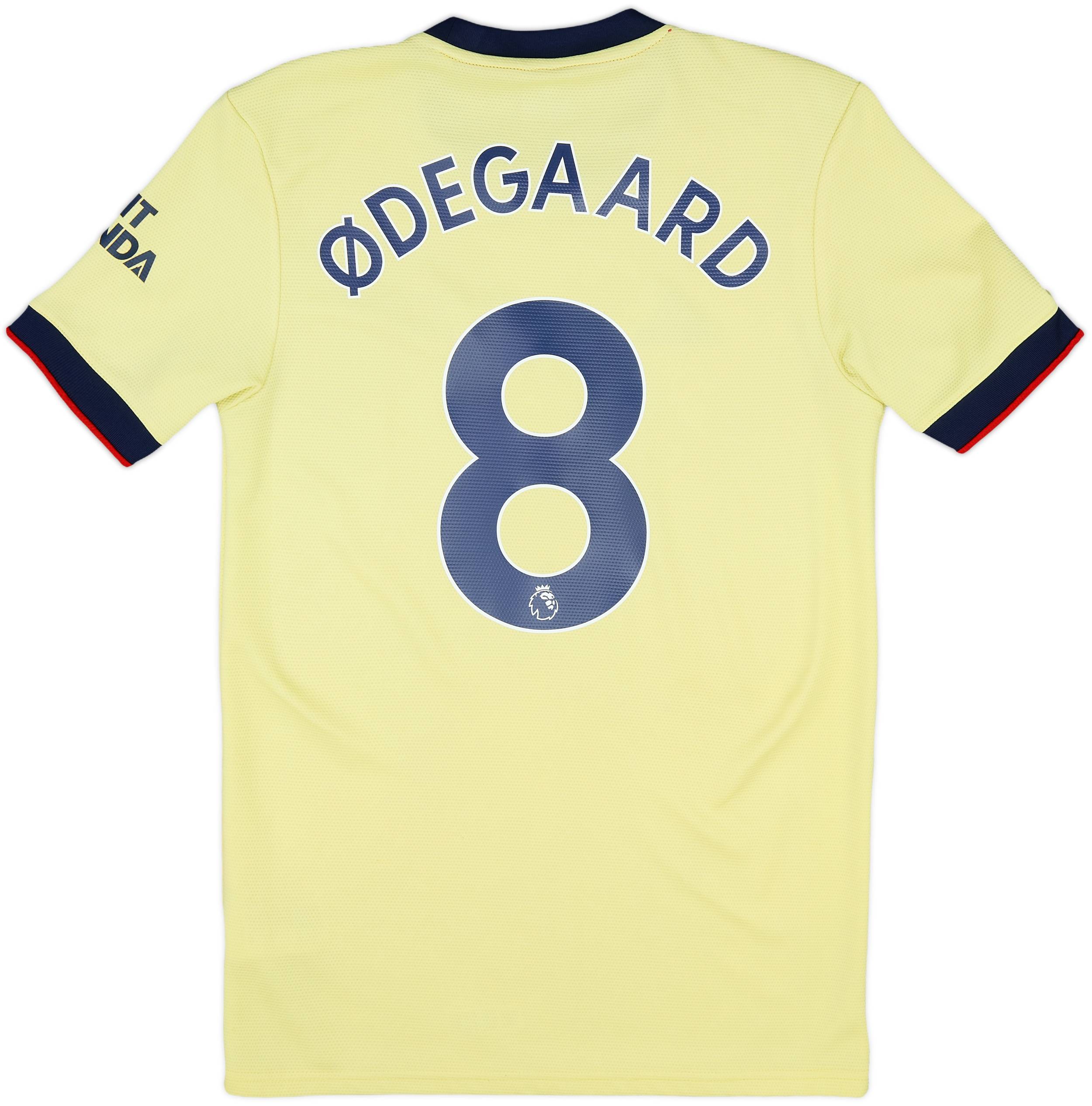 2021-22 Arsenal Away Shirt Odegaard #8 - 9/10 - (S)