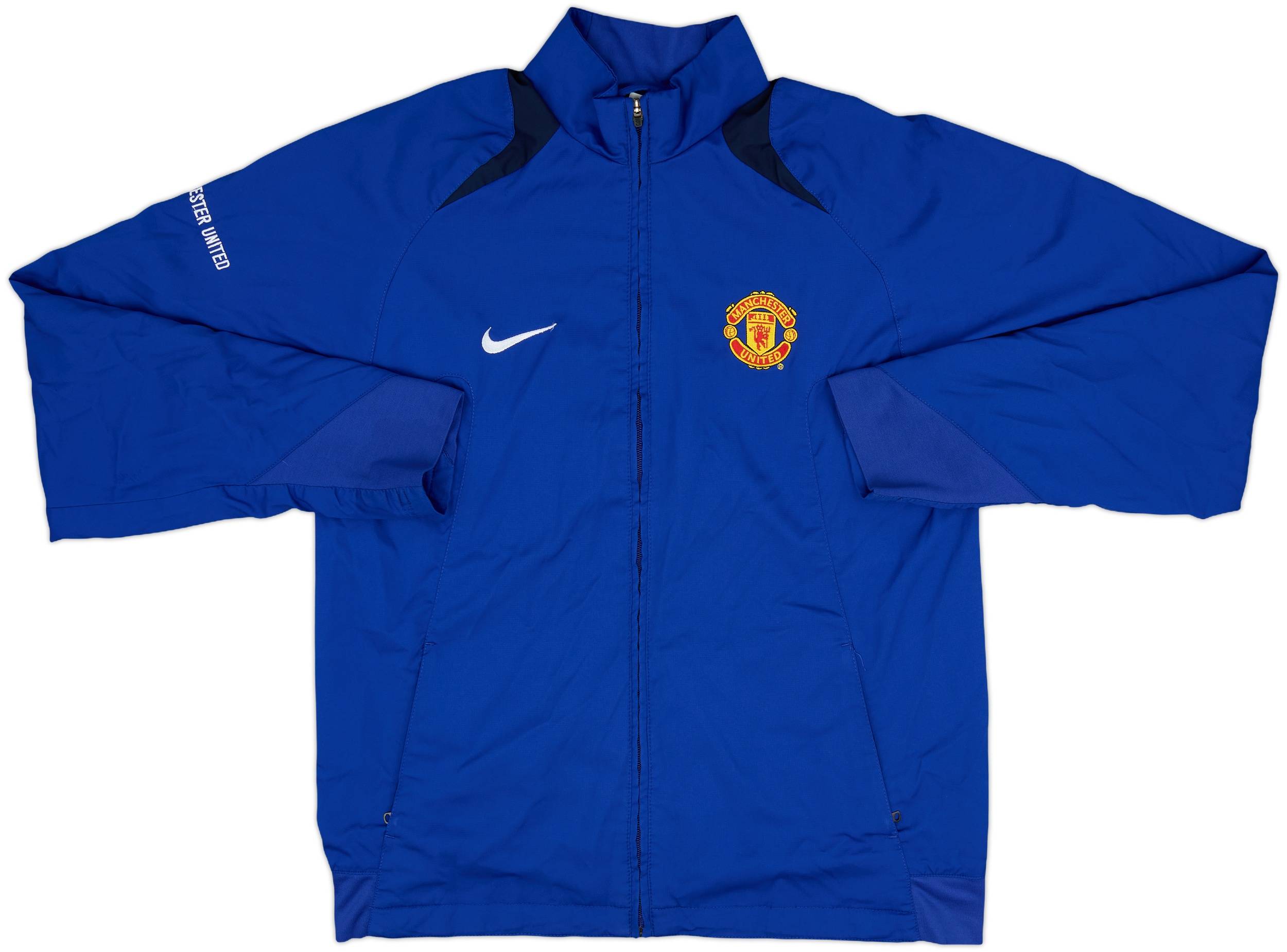 2007-08 Manchester United Nike Track Jacket - 9/10 - (M)
