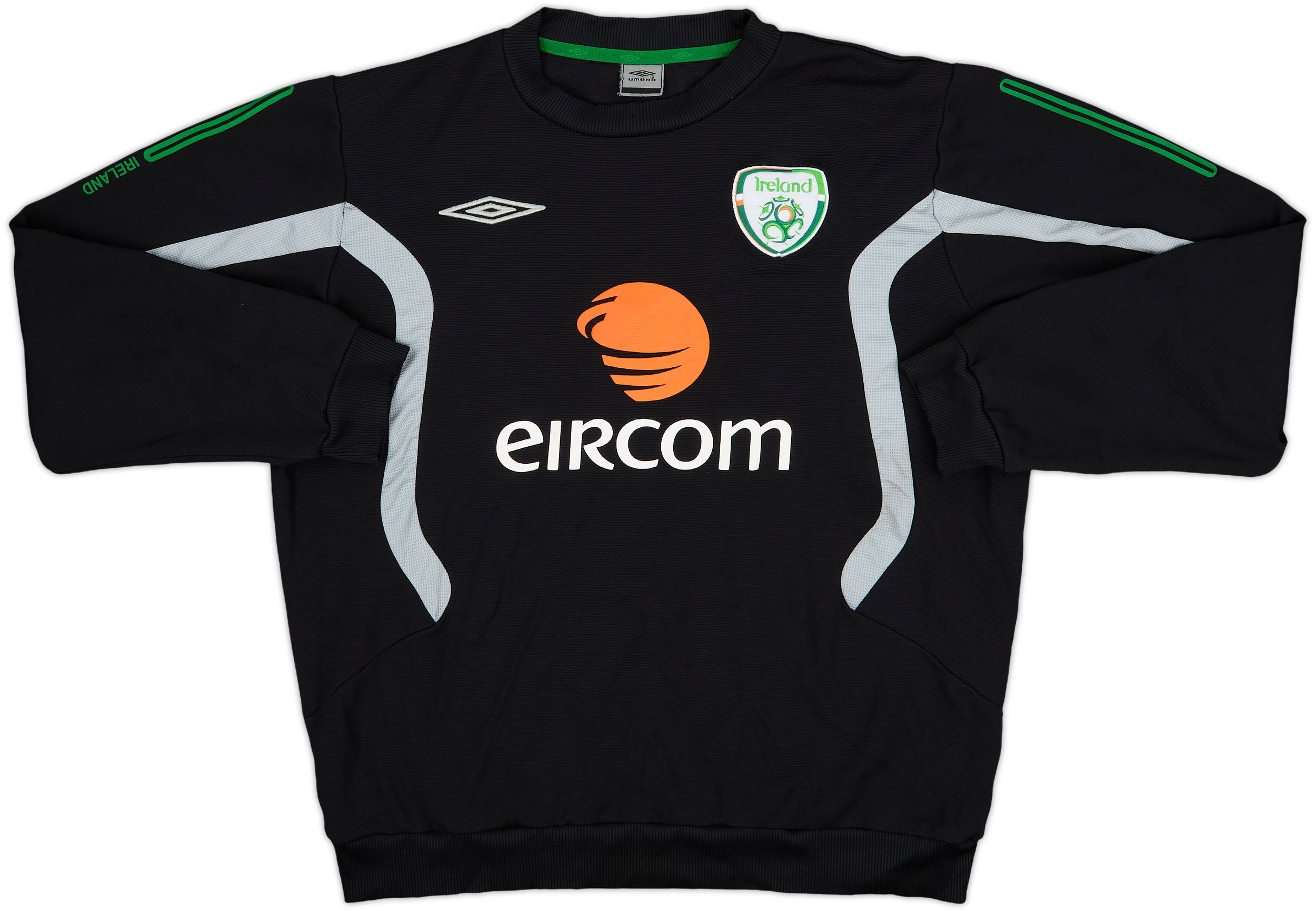 2016-17 Ireland Umbro 1/4 Zip Training Top - 8/10 - (L)