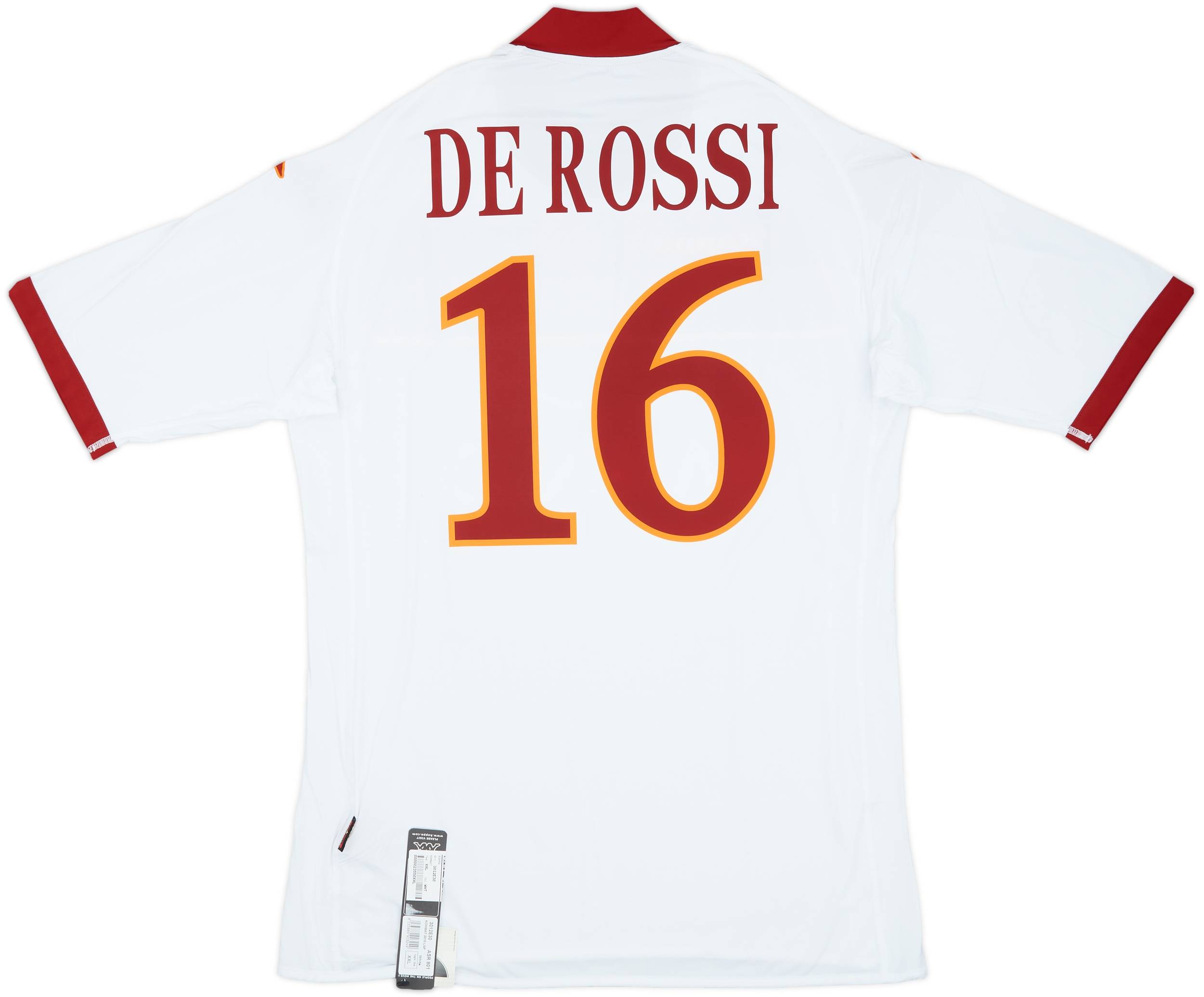 き*め様 ASローマ DE ROSSI 16番 シャツ Kappa き*め様 ASローマ DE