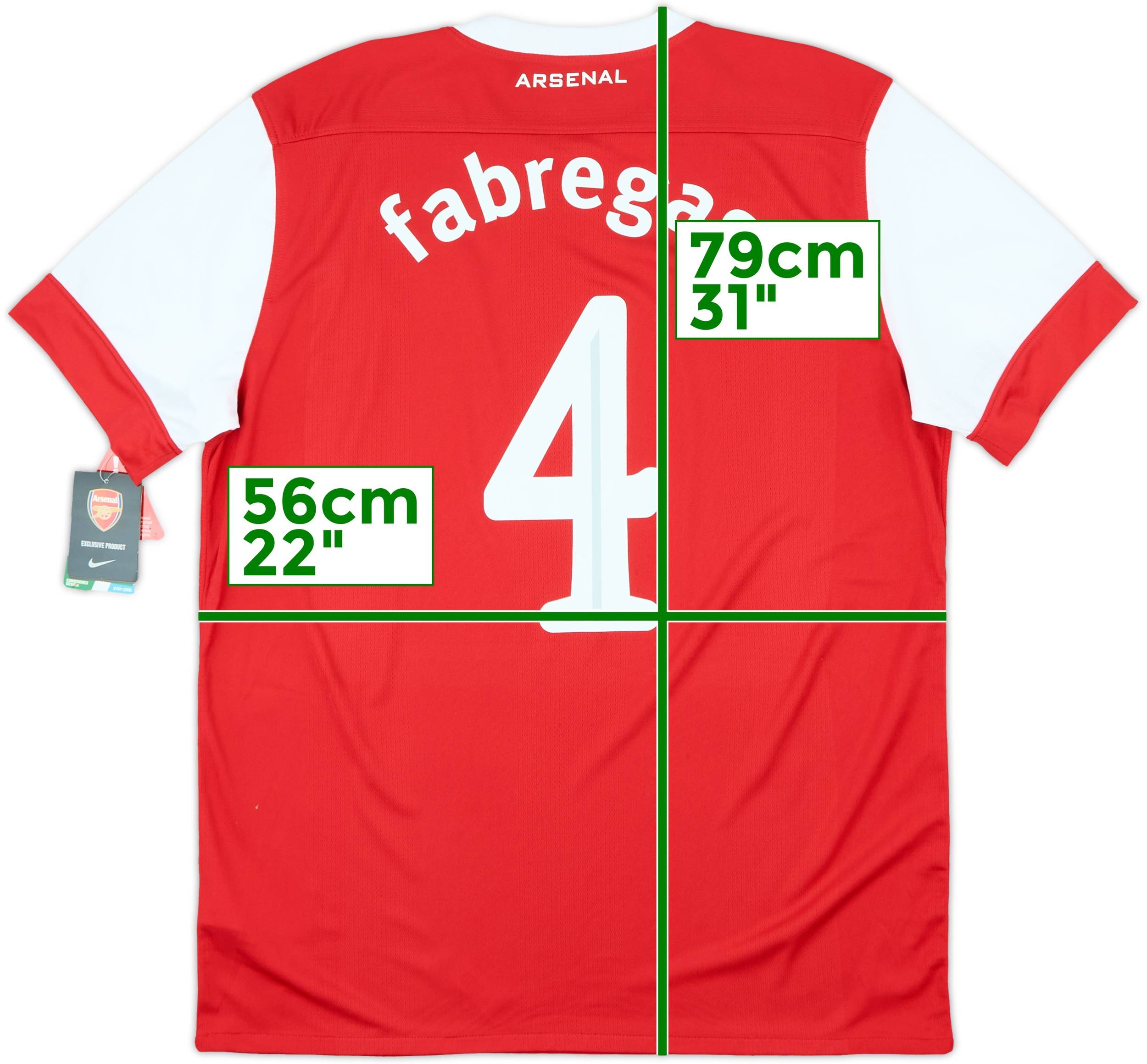 アーセナル FABREGAS 4 長袖ウェア