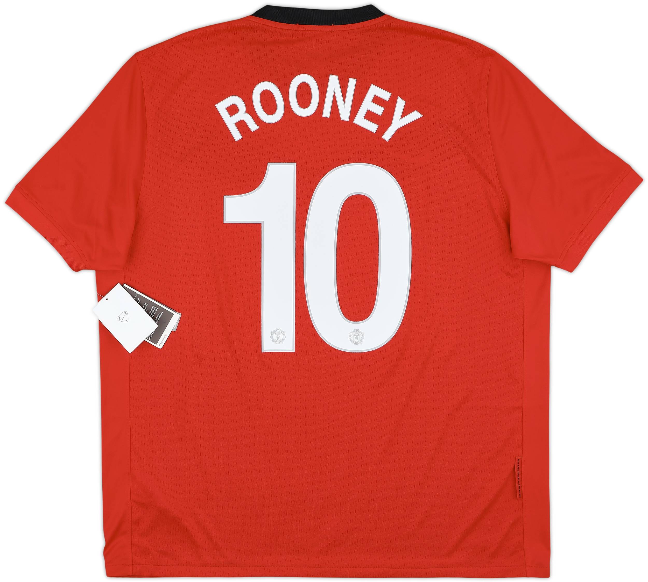 ブランド品専門の 2009-10 (XL) #10 Rooney Shirt Home United Manchester ウェア