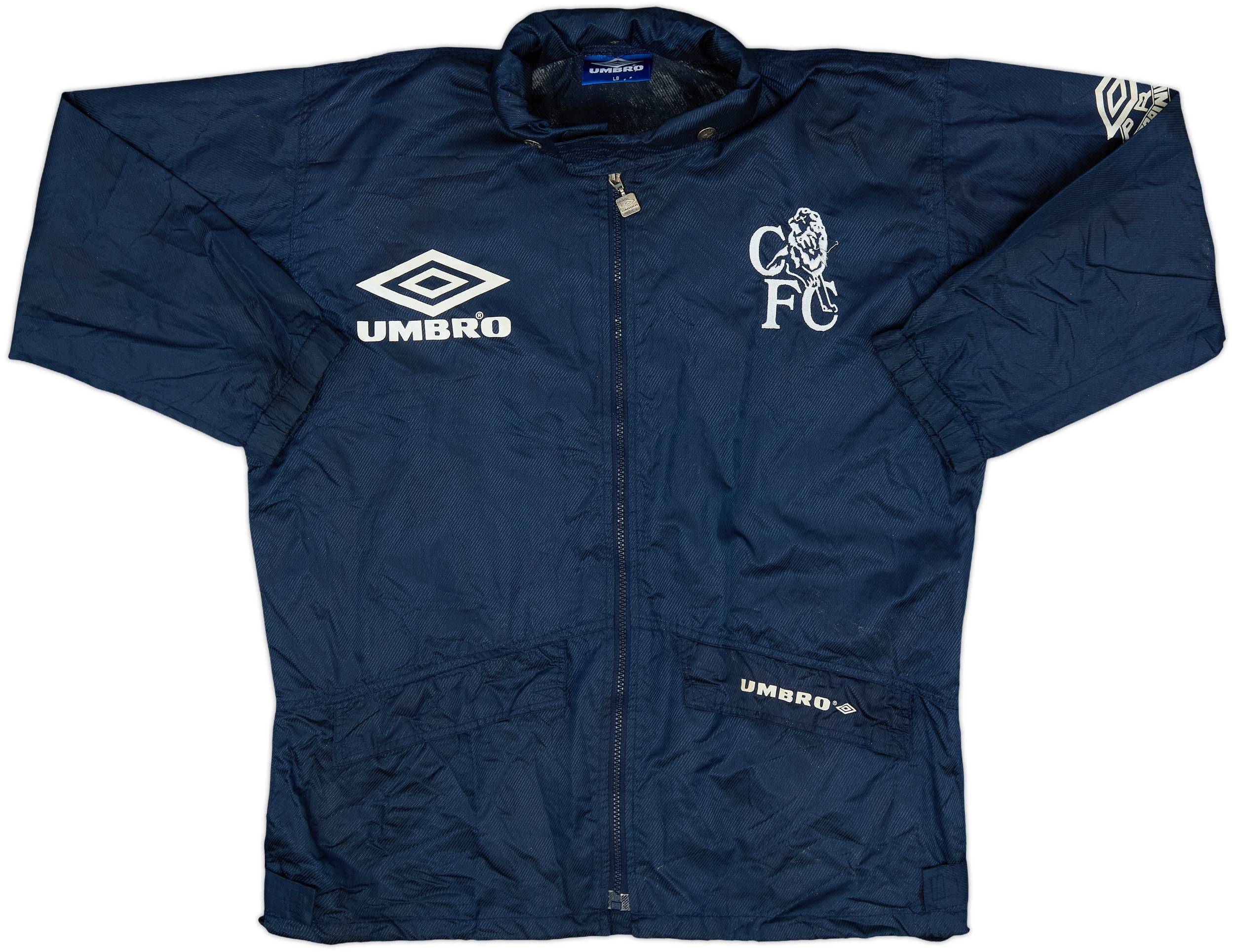 Umbro Chelsea FC ジャケット 1991-92 Chelsea Umbro Drill Top - 9/10 - (M)