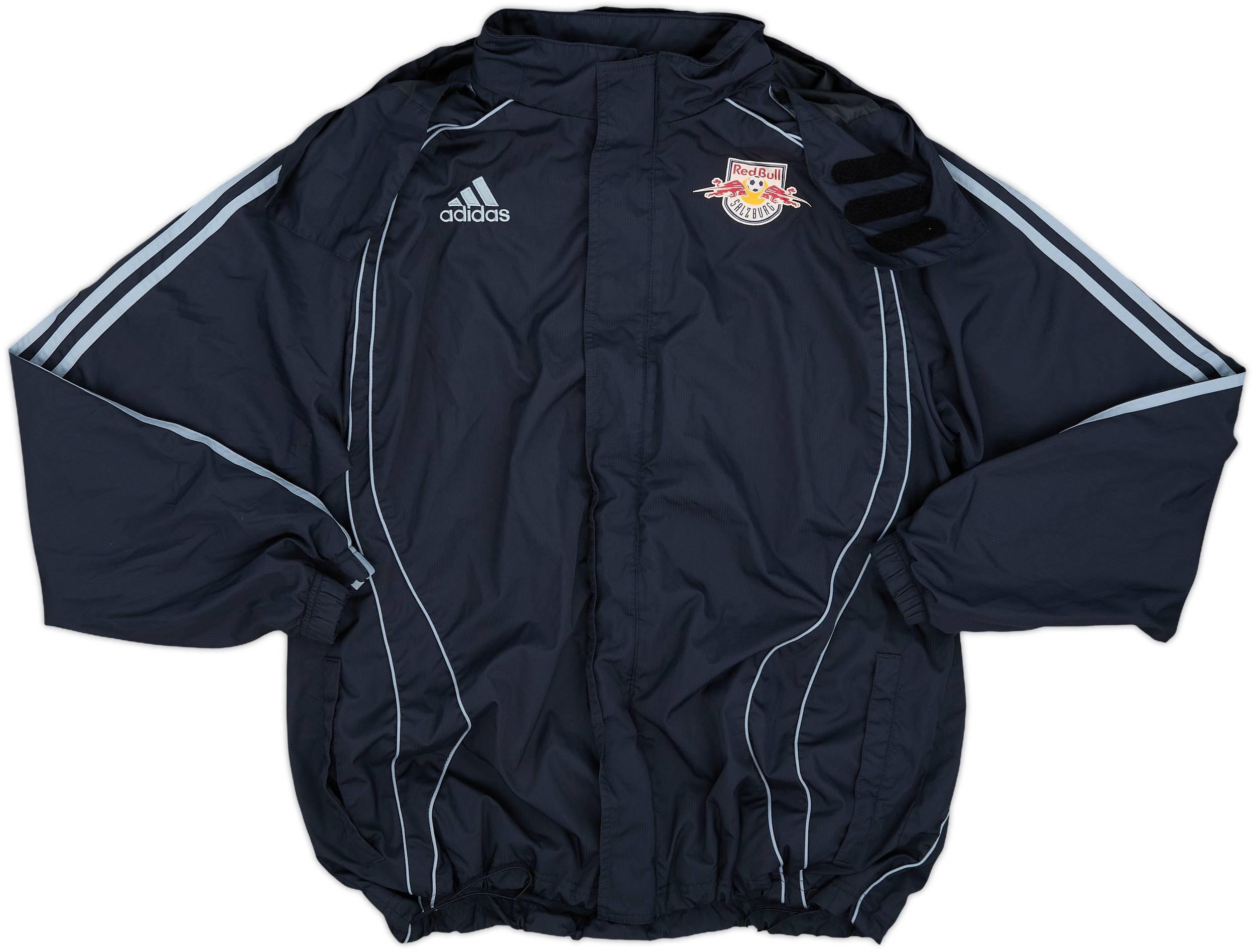 adidas Red Bull Salzburg ジャージ　トラックジャケット 2006-07 Red Bull Salzburg adidas Hooded Rain Jacket - 8/10 - (M)