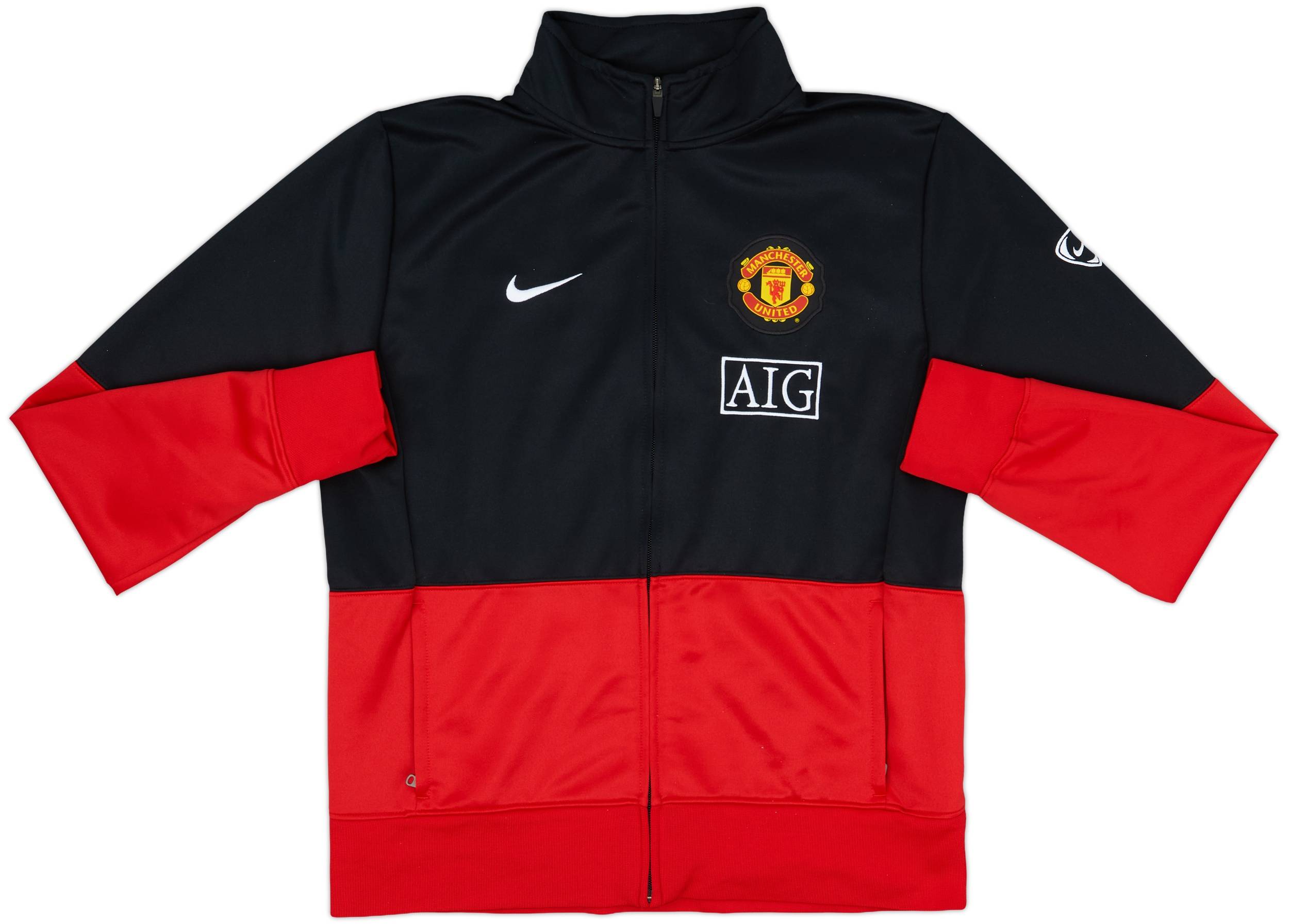 2008-09 Manchester United Nike Track Jacket - 8/10 - (M)