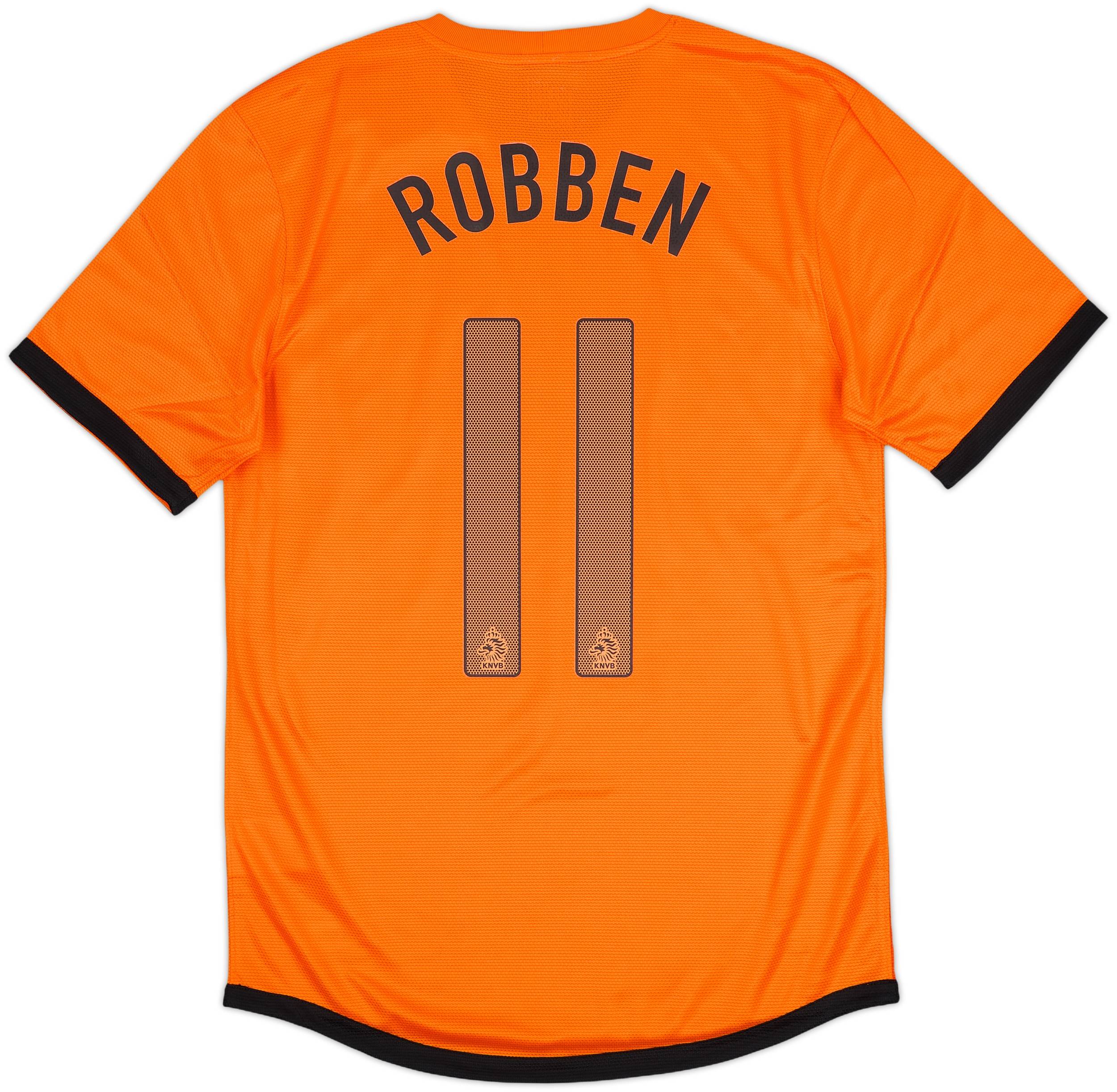 2012-13 Netherlands Home Shirt Robben #11 (S)