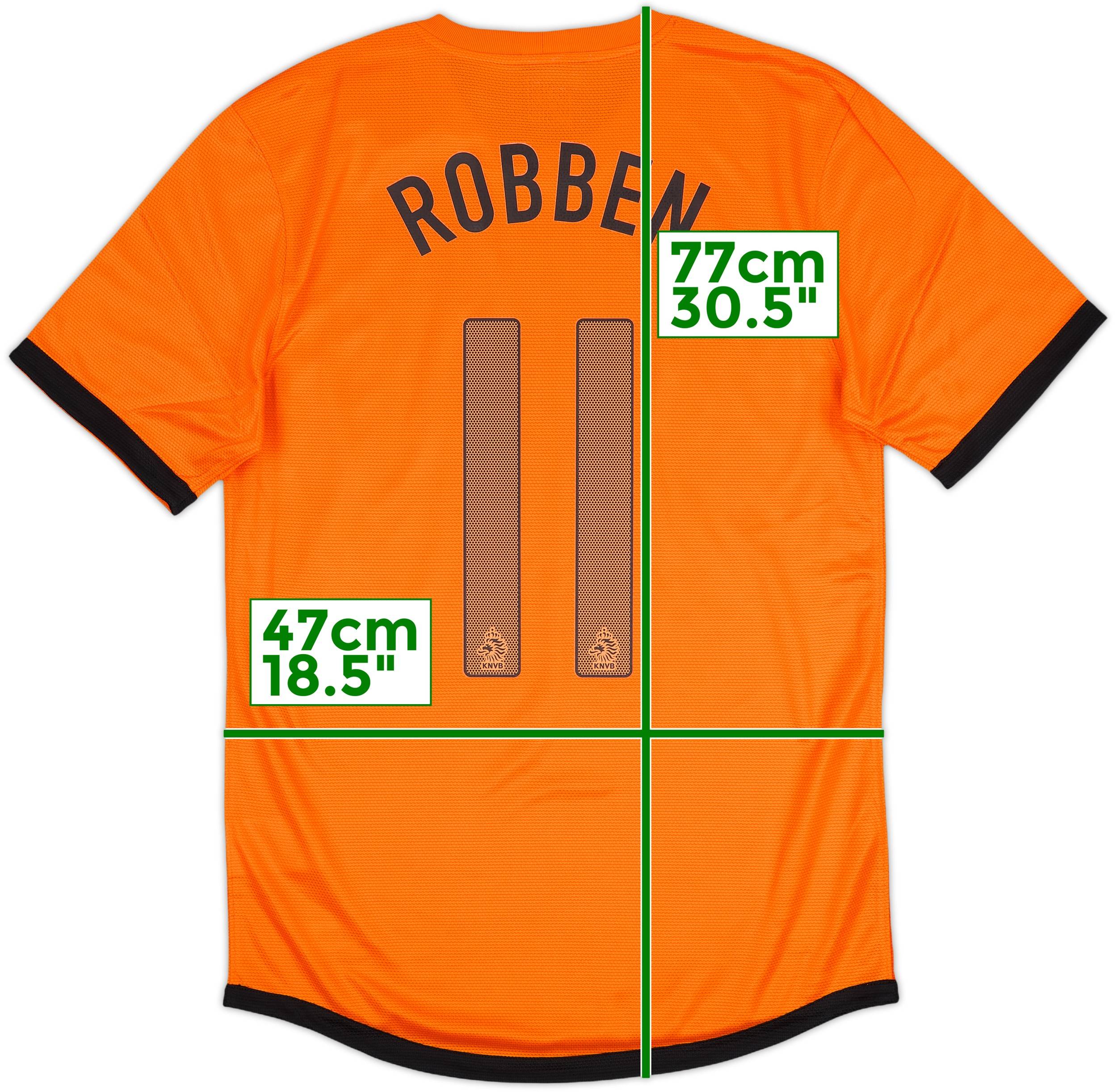 2006-08 Netherlands Away Shirt Robben #11 (XL)