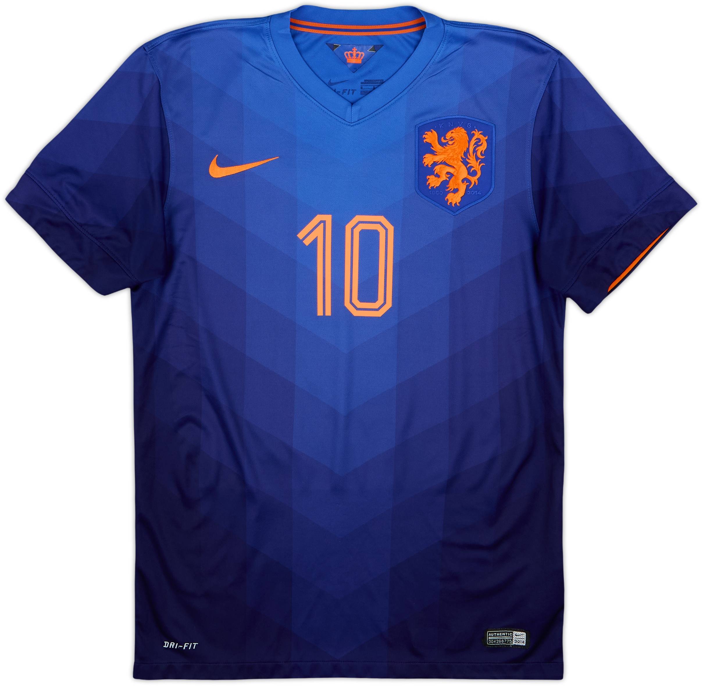 2014-15 Netherlands Away Shirt Sneijder #10