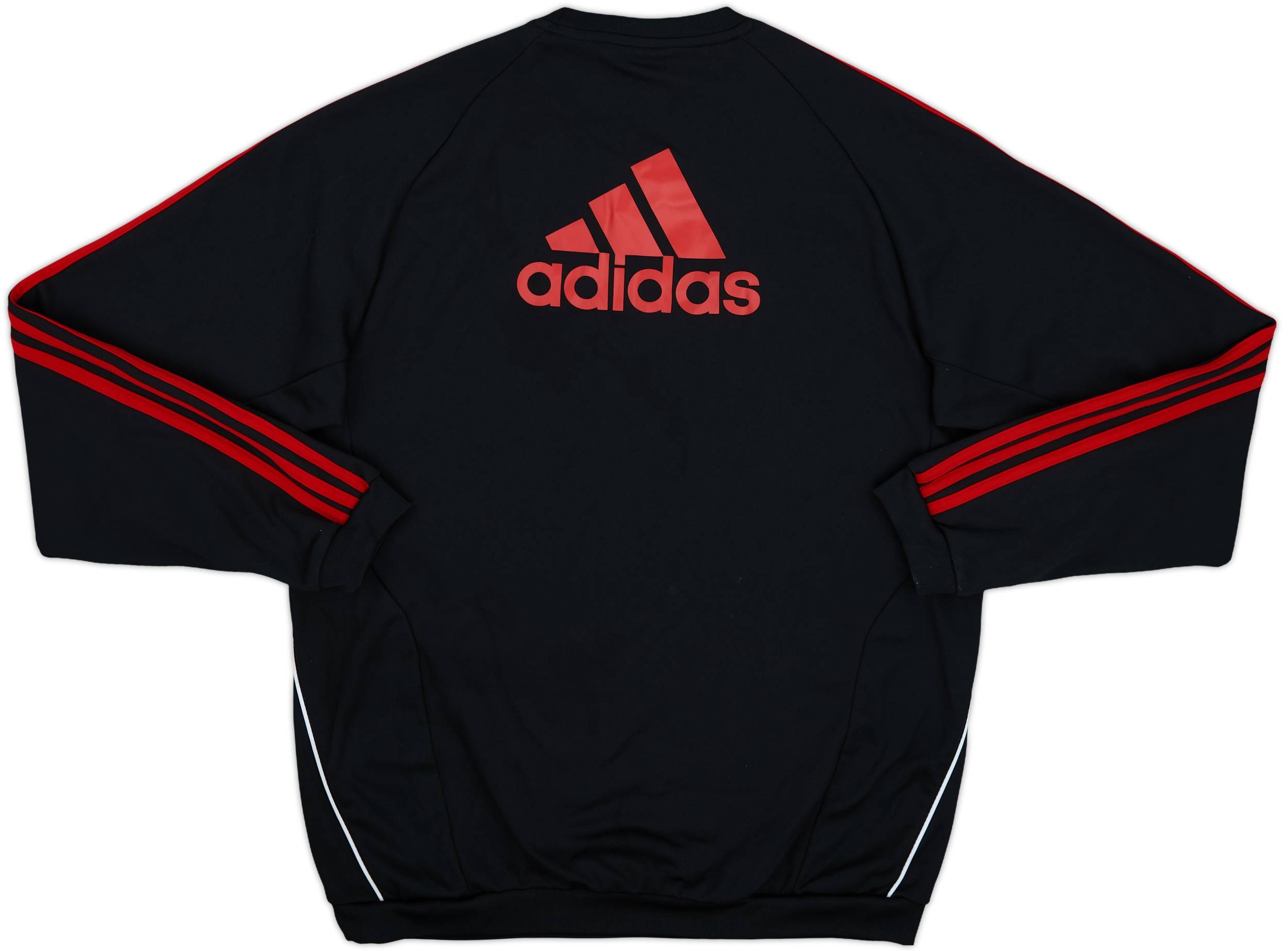 2010-11 Liverpool adidas Sweat Top - 10/10 - (L)