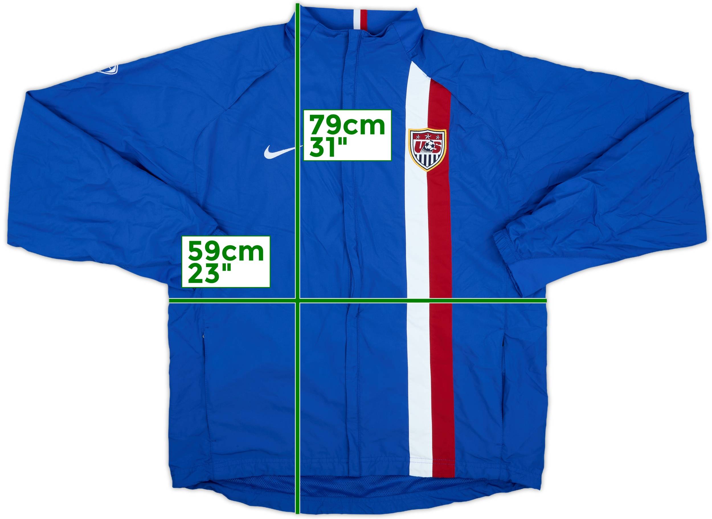 2006-07 USA Nike Track Jacket - 10/10 - (XL)