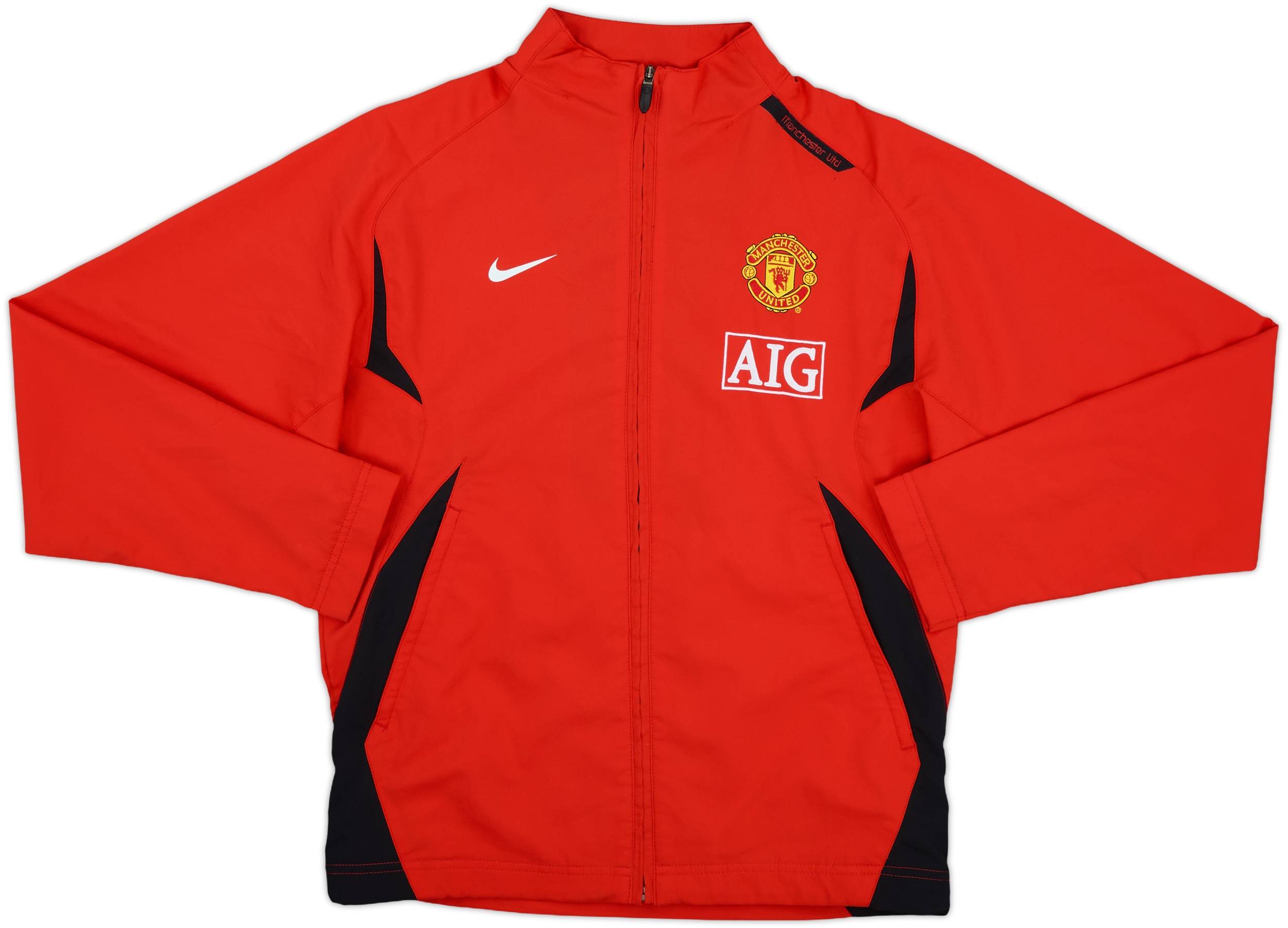 2007-08 Manchester United Nike Track Jacket - 8/10 - (S)