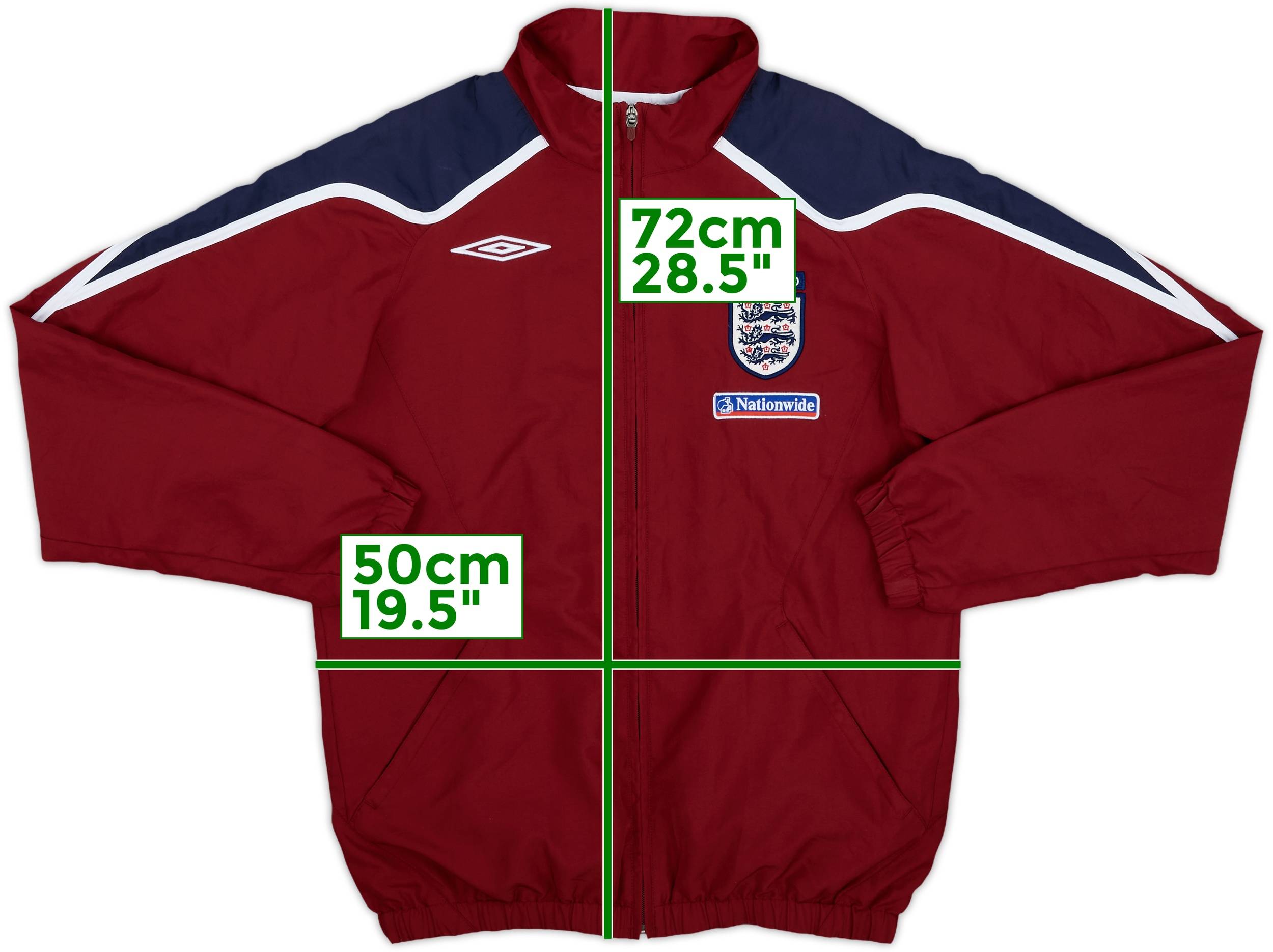 2007-09 England Umbro Track Jacket - 8/10 - (S)