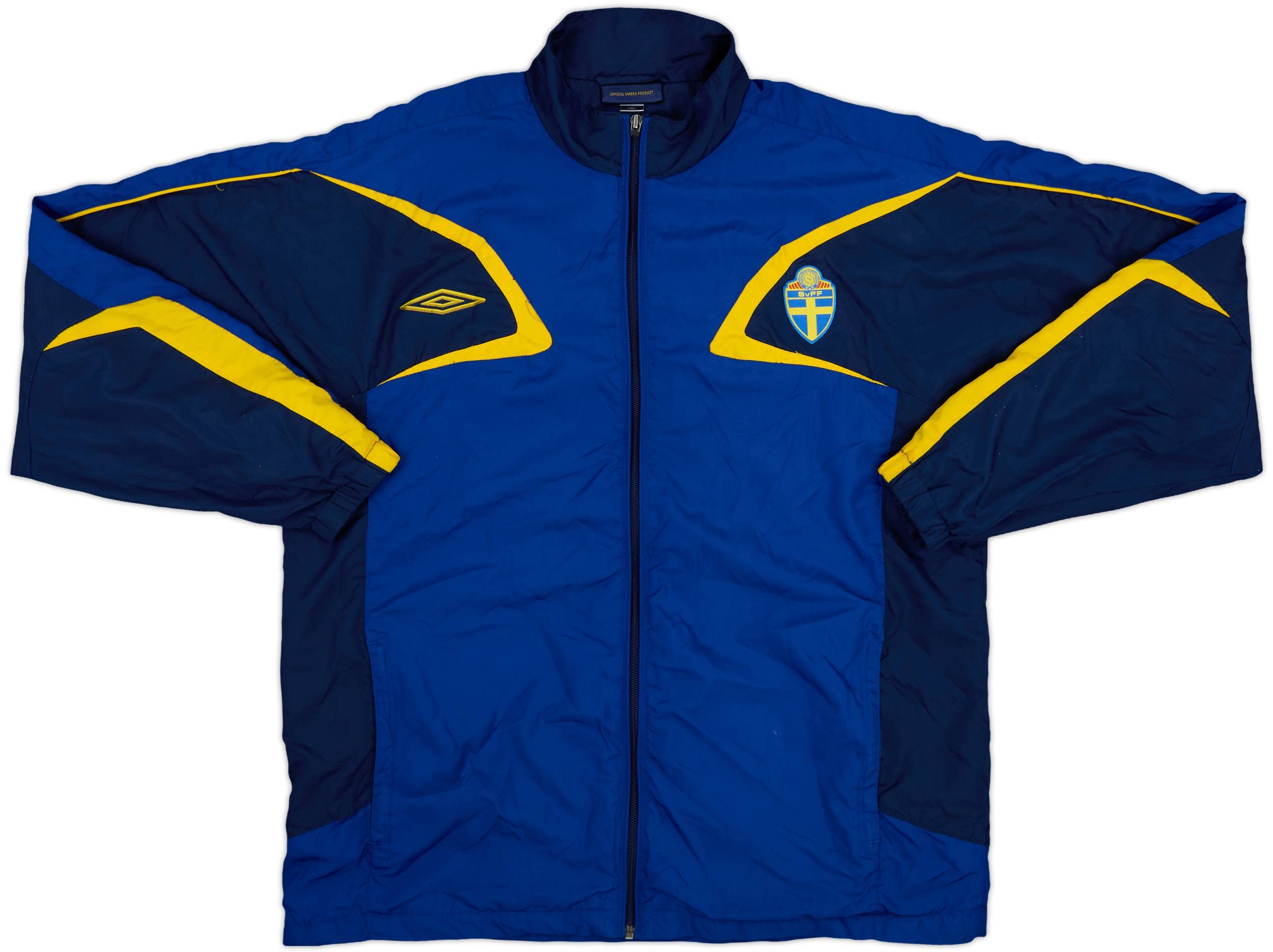 2006-07 Sweden Umbro Track Jacket - 8/10 - (L)