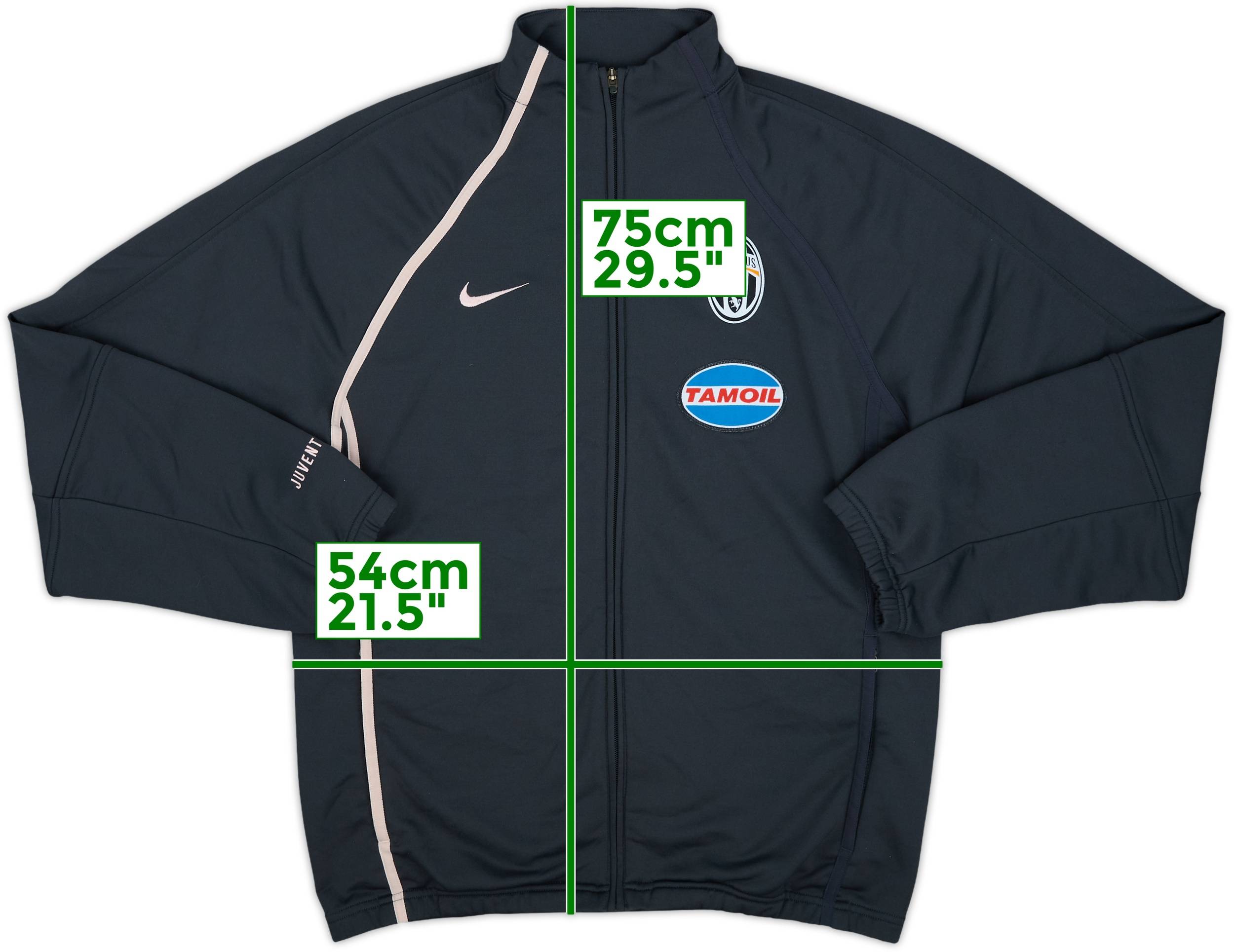 安価 Juventus 2004-05 Nike (L) - 9/10 - Jacket Track ウェア