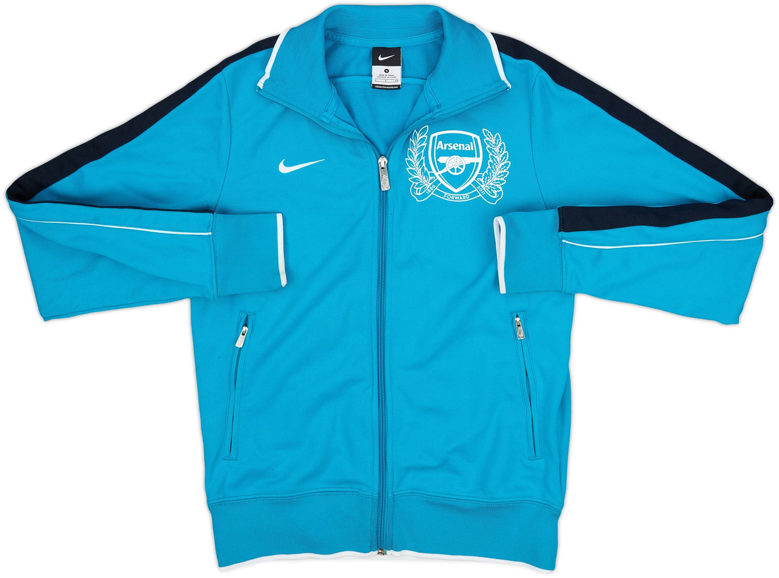 2011-12 Arsenal Nike Track Jacket - 8/10 - (S)