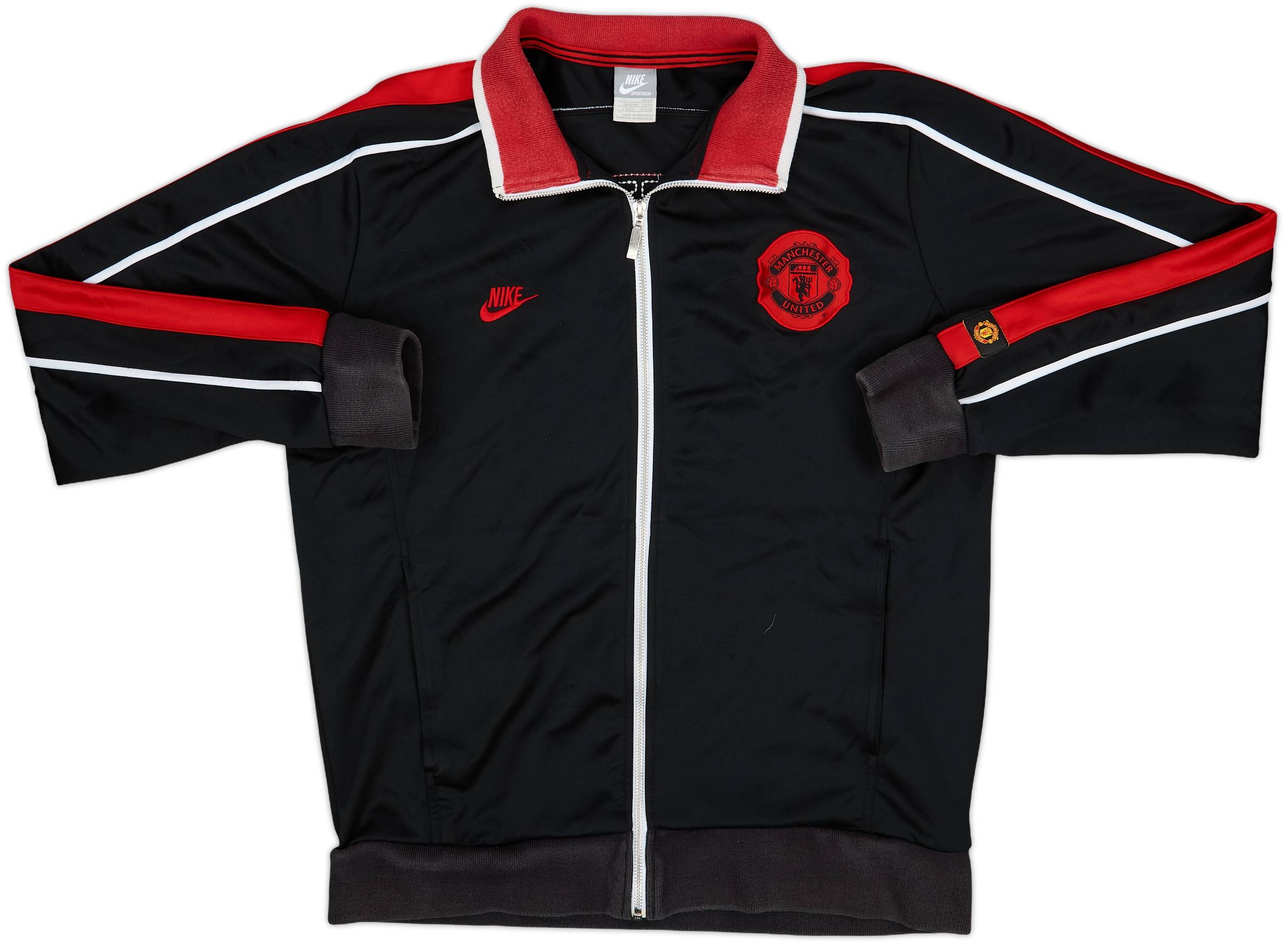 2009-10 Manchester United Nike Track Jacket - 8/10 - (L)