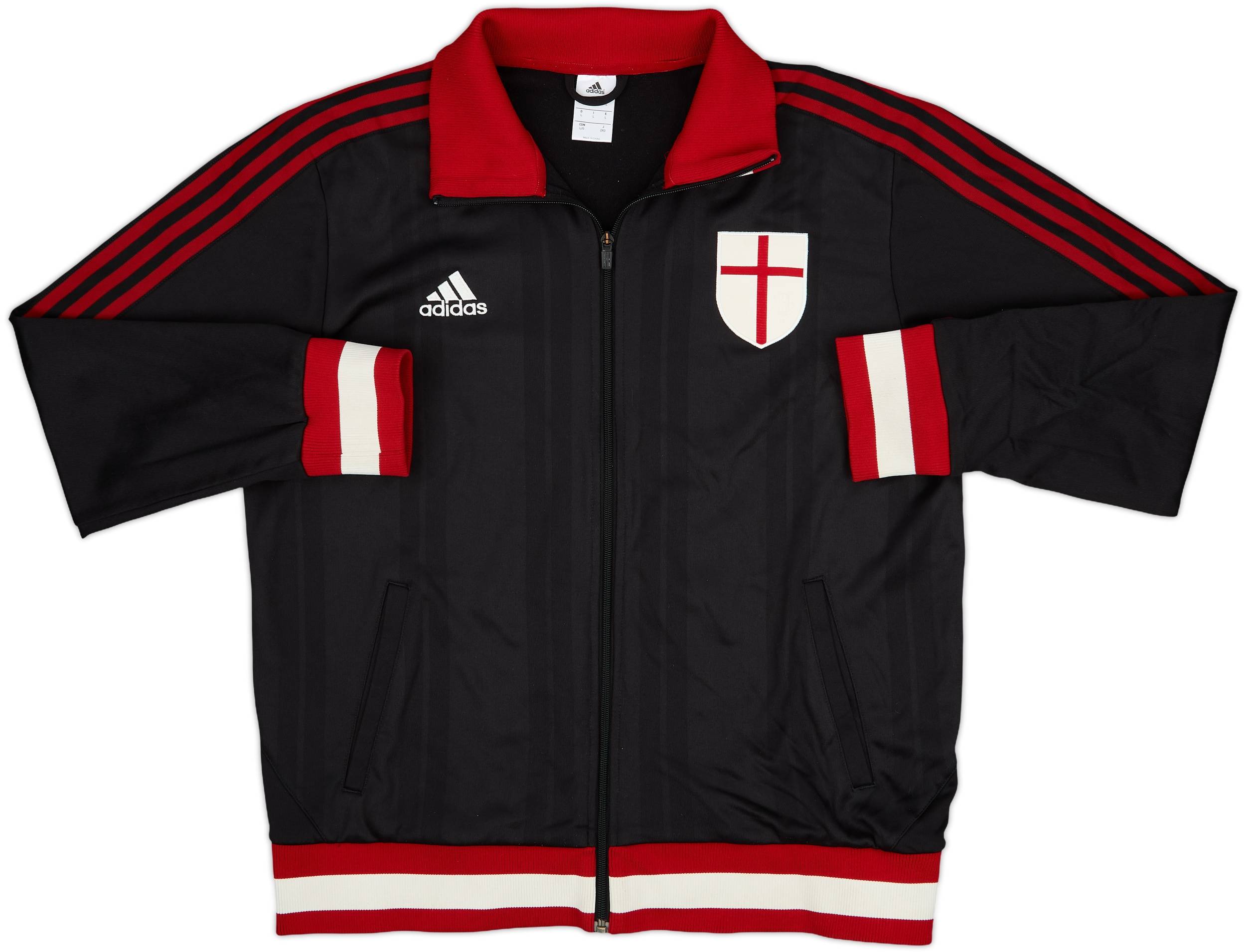 2014-15 AC Milan adidas Track Jacket - 8/10 - (L)