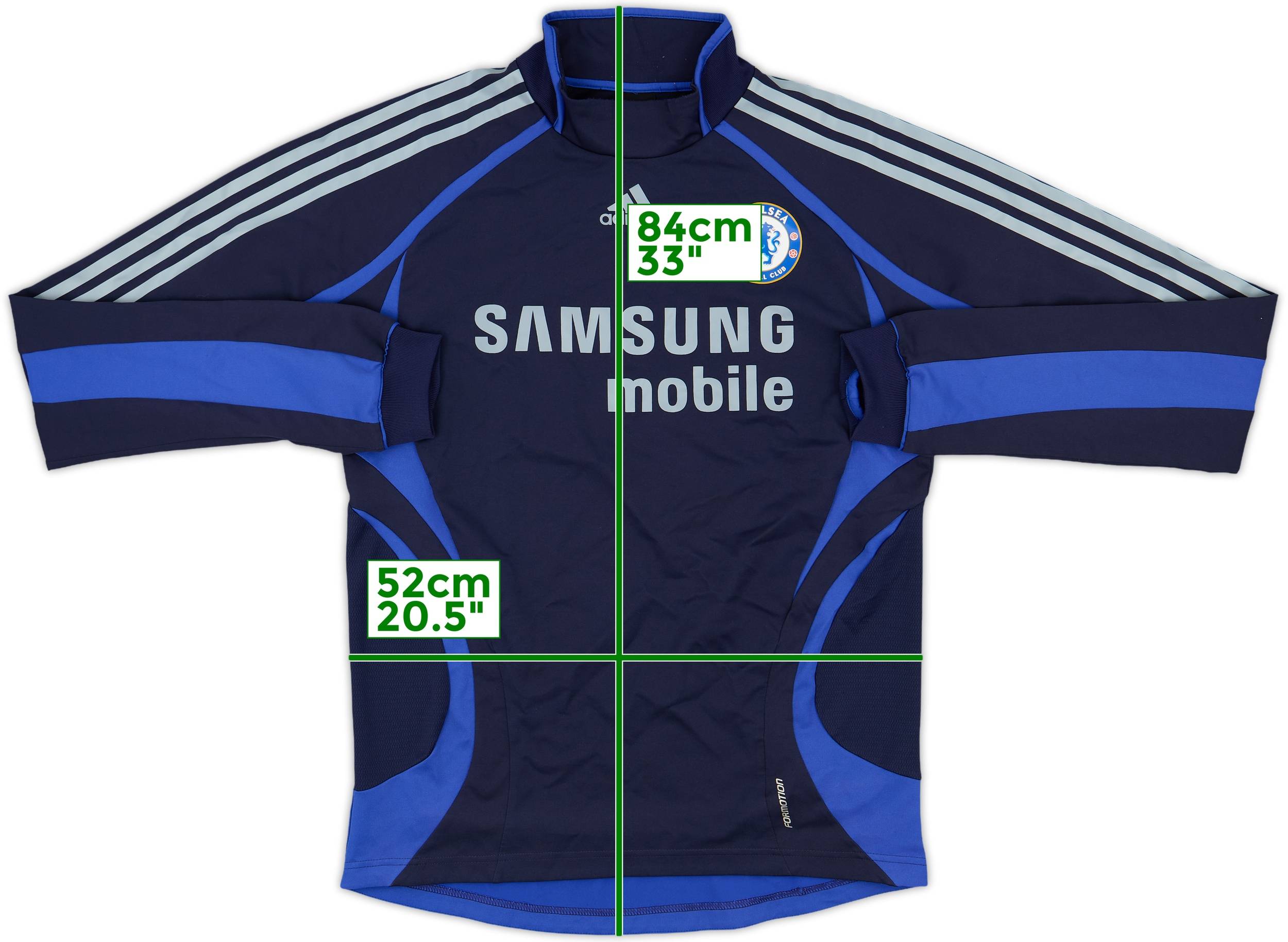 CHELSEA FC 2009 FOOTBALL BLUE JACKET ORIGINAL ADIDAS E83995